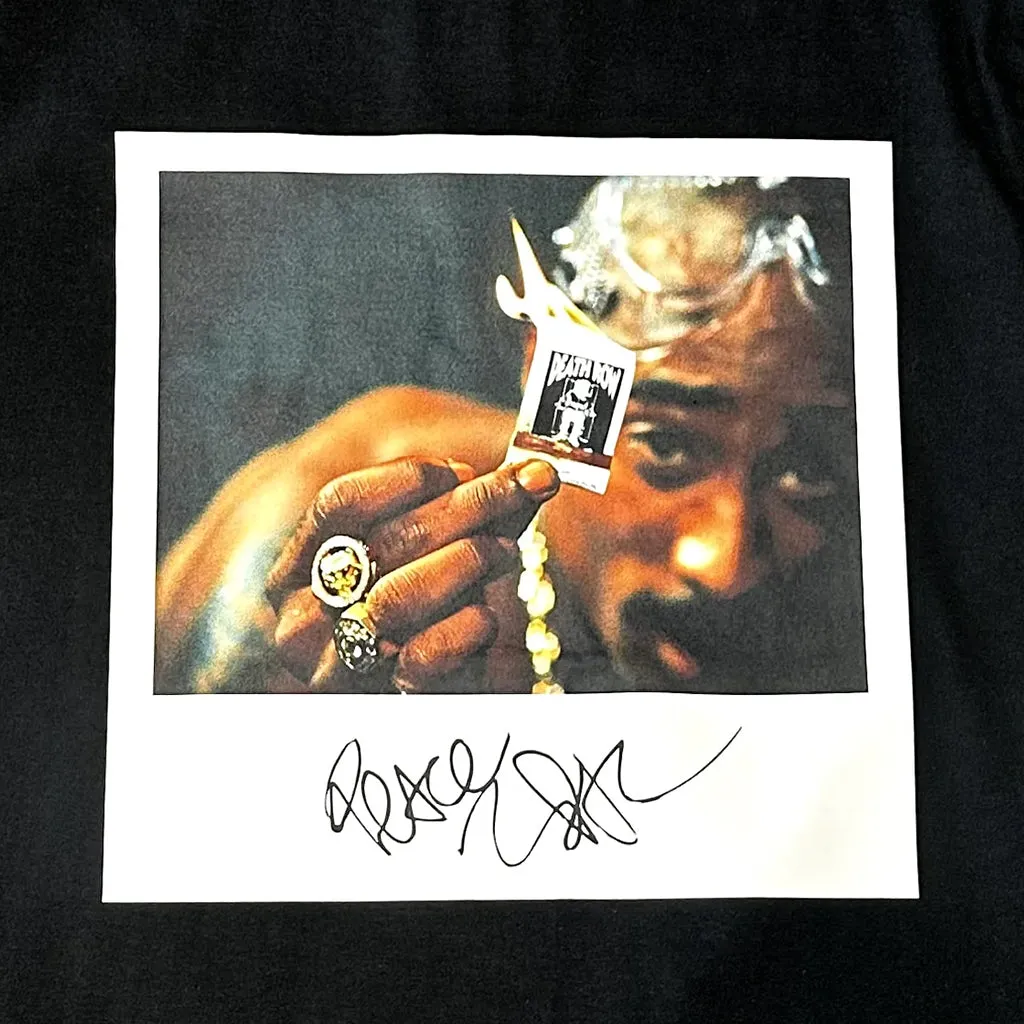 2Pac x Death Row Cannabis Tee sold by Crooks & Castles product image thumbnail 2