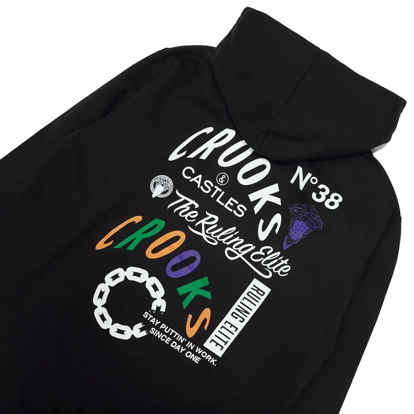 Ruling Elite Multi Hoodie sold by Crooks & Castles product image thumbnail 4