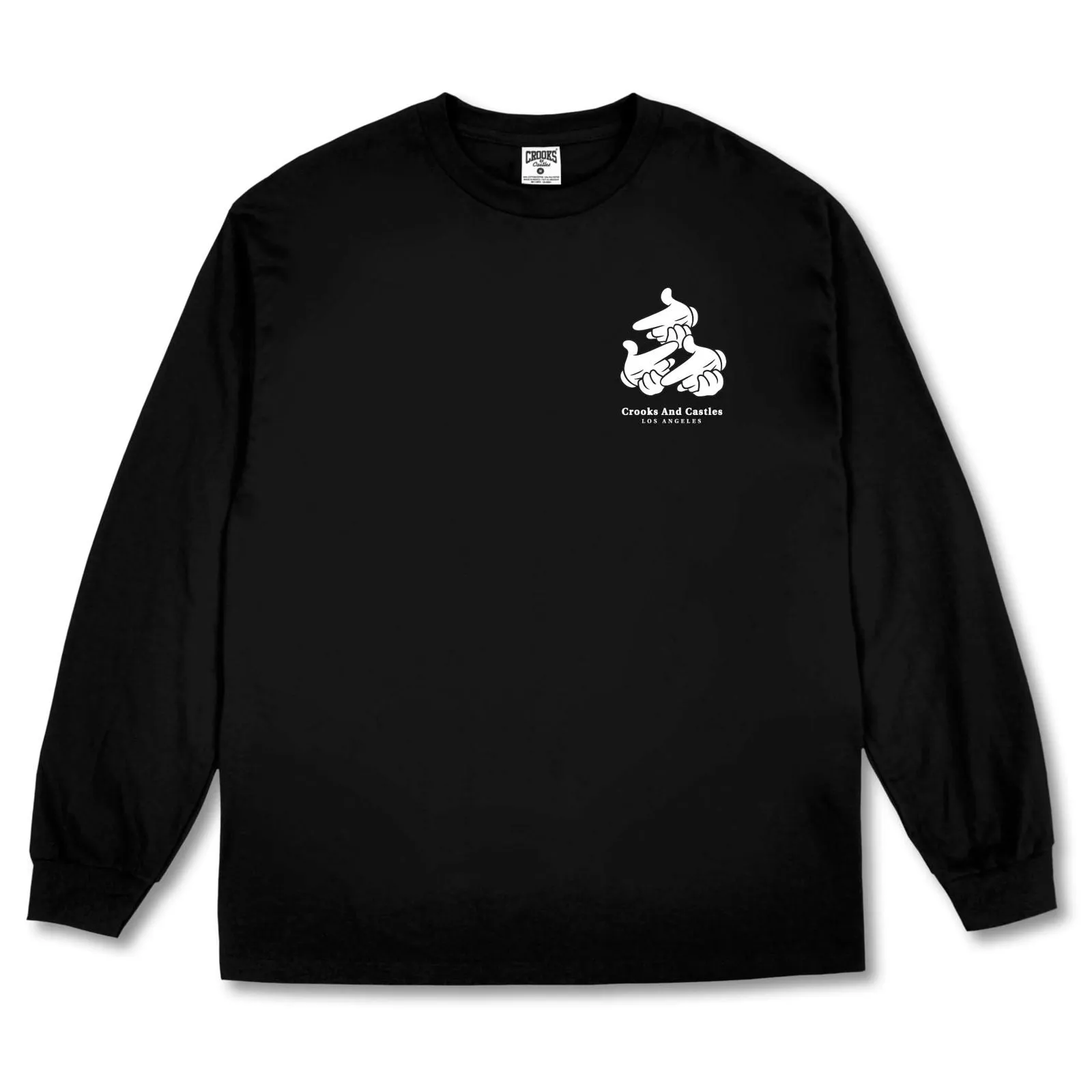 Airgun Trio L/S Tee sold by Crooks & Castles product image thumbnail 2