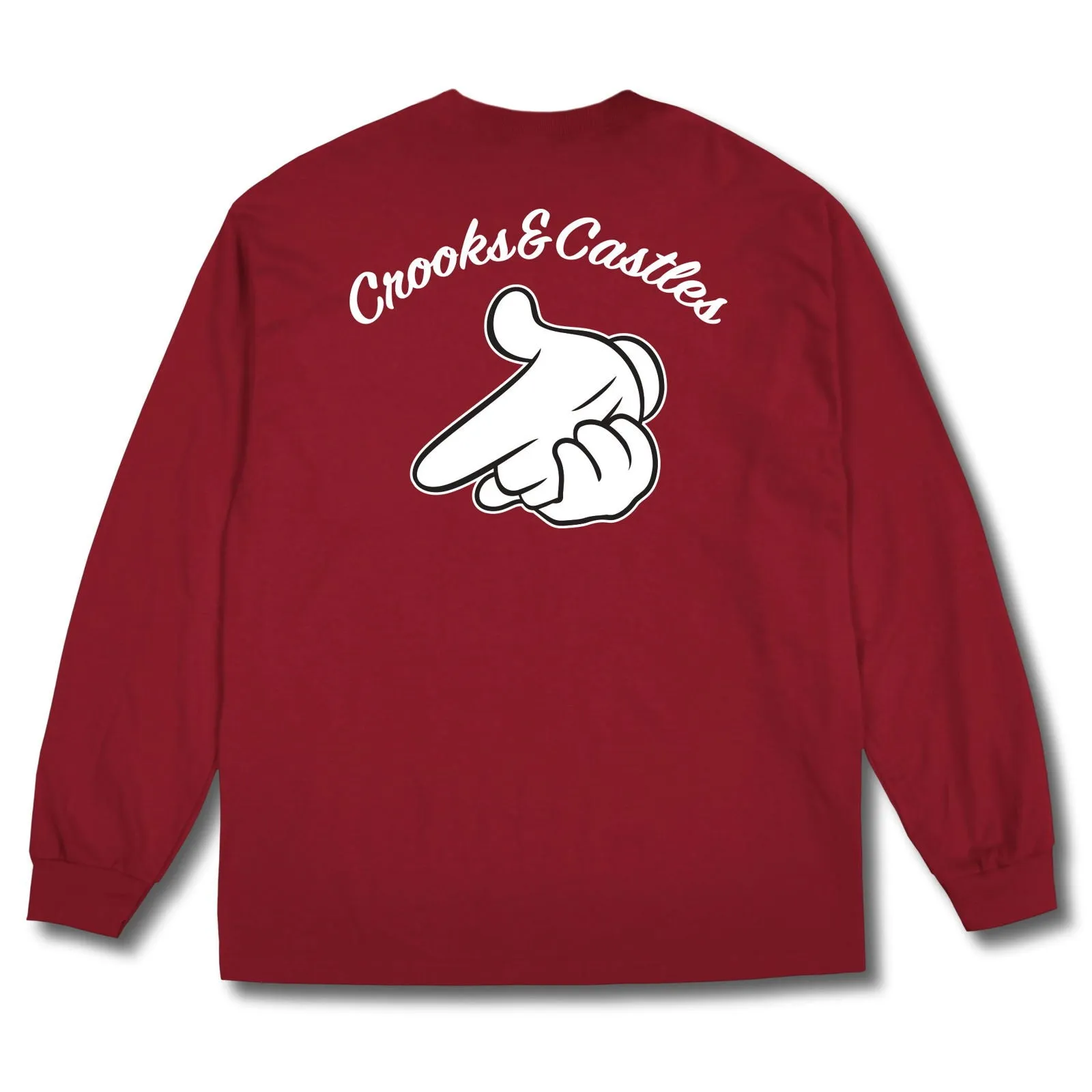 Air Gun Script L/S Tee sold by Crooks & Castles product image thumbnail 3