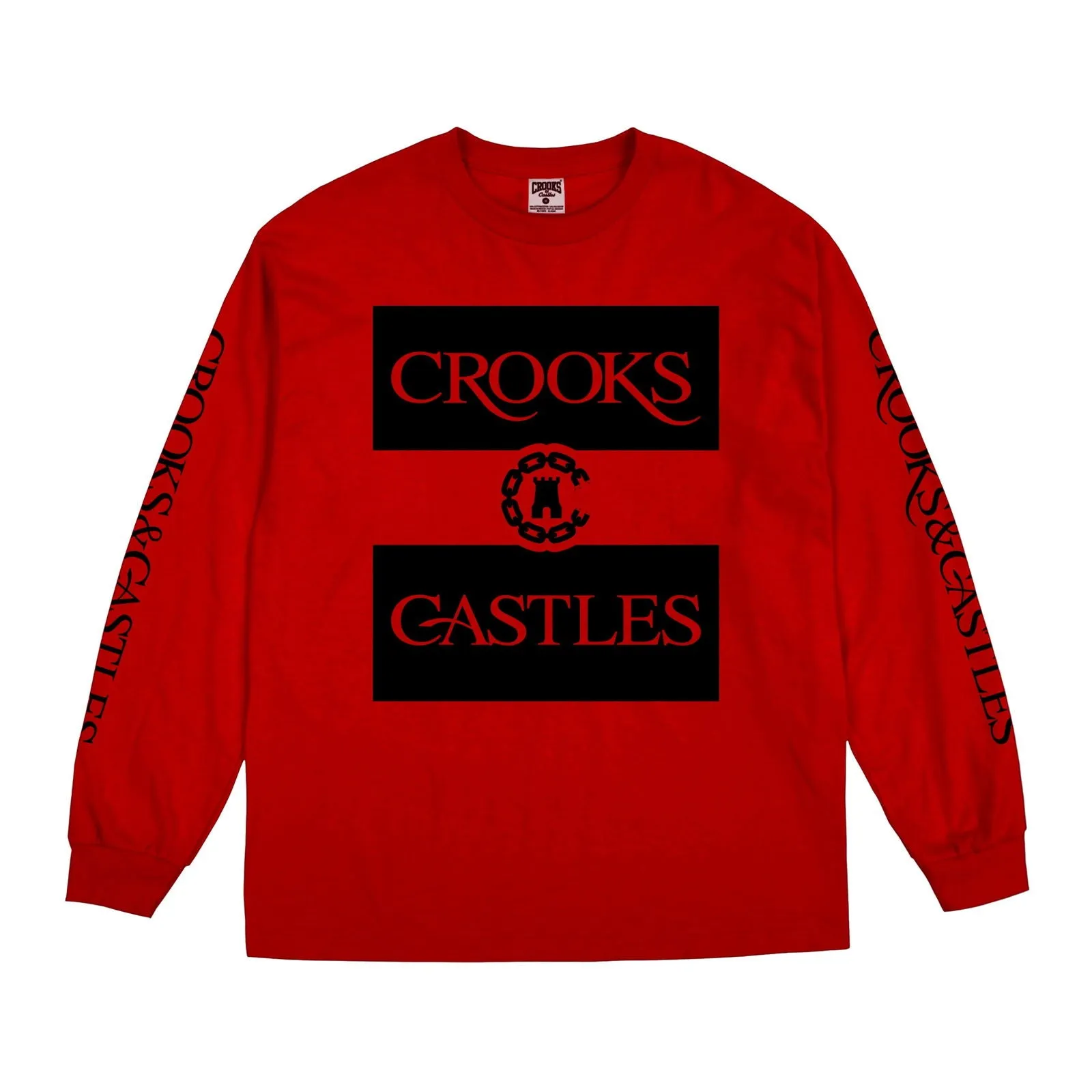 Klepto Serif Logo L/S Tee sold by Crooks & Castles product image thumbnail 2