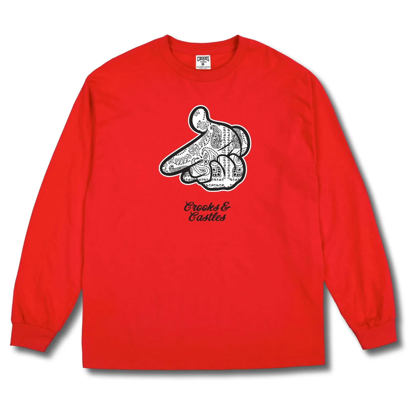 Paisley Airgun L/S Tee sold by Crooks & Castles product image thumbnail 3