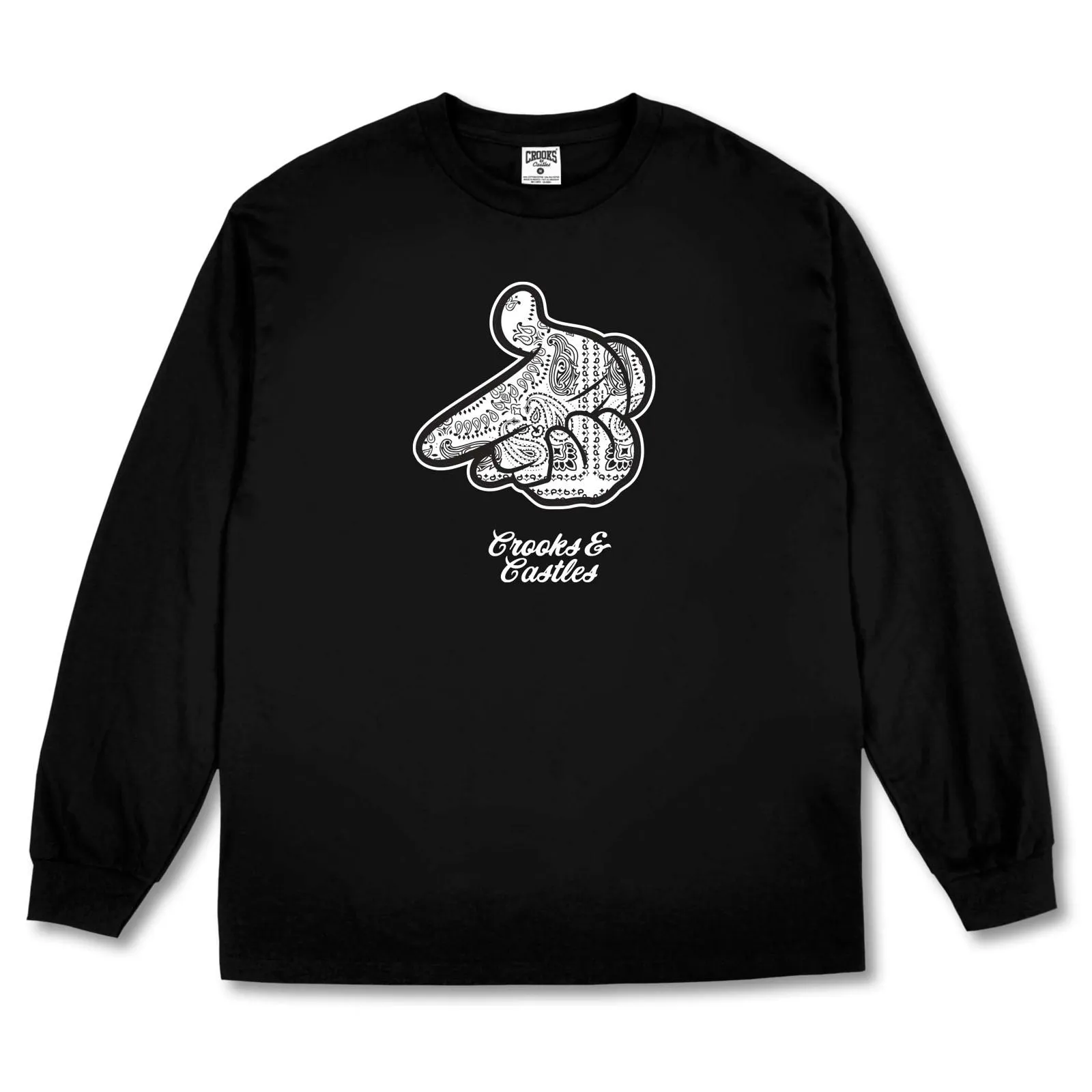 Paisley Airgun L/S Tee sold by Crooks & Castles product image thumbnail 2
