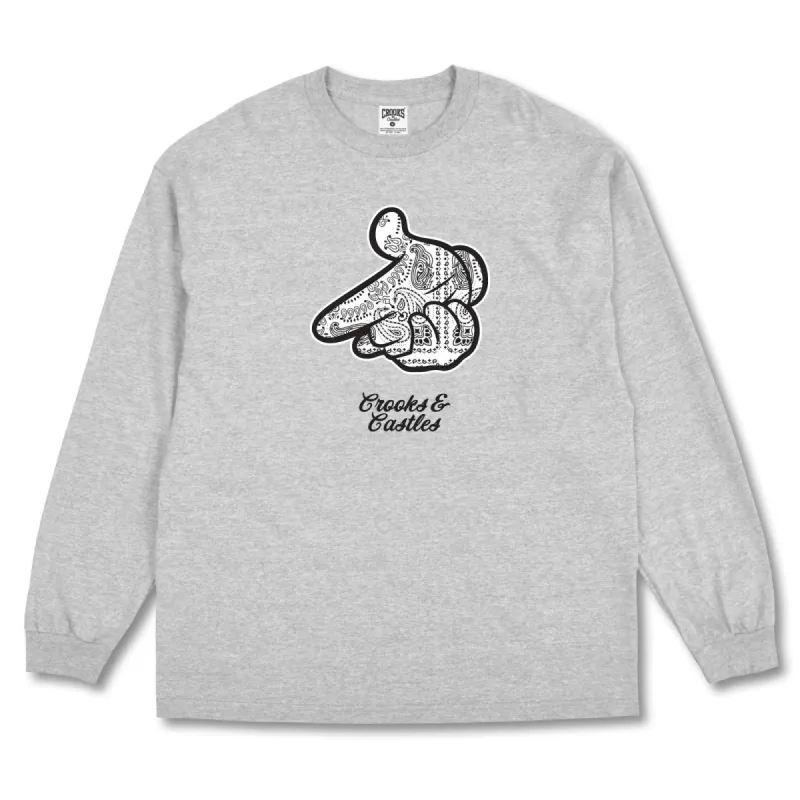 Paisley Airgun L/S Tee sold by Crooks & Castles