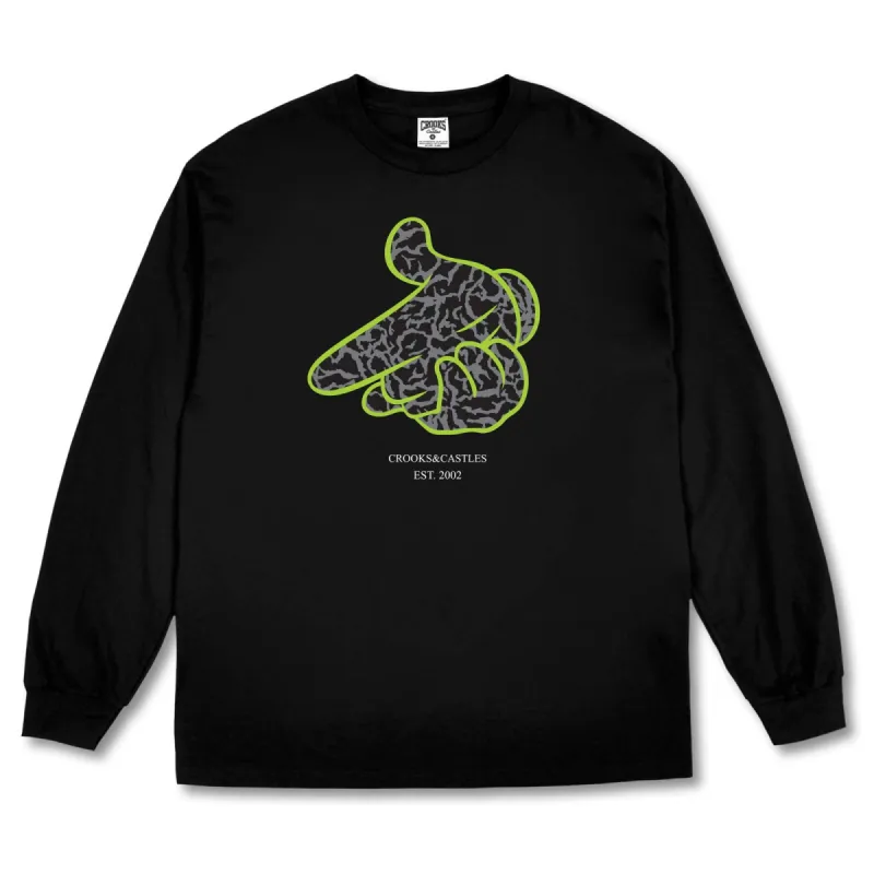 Elephant Skin Airgun L/S Tee made by Crooks & Castles