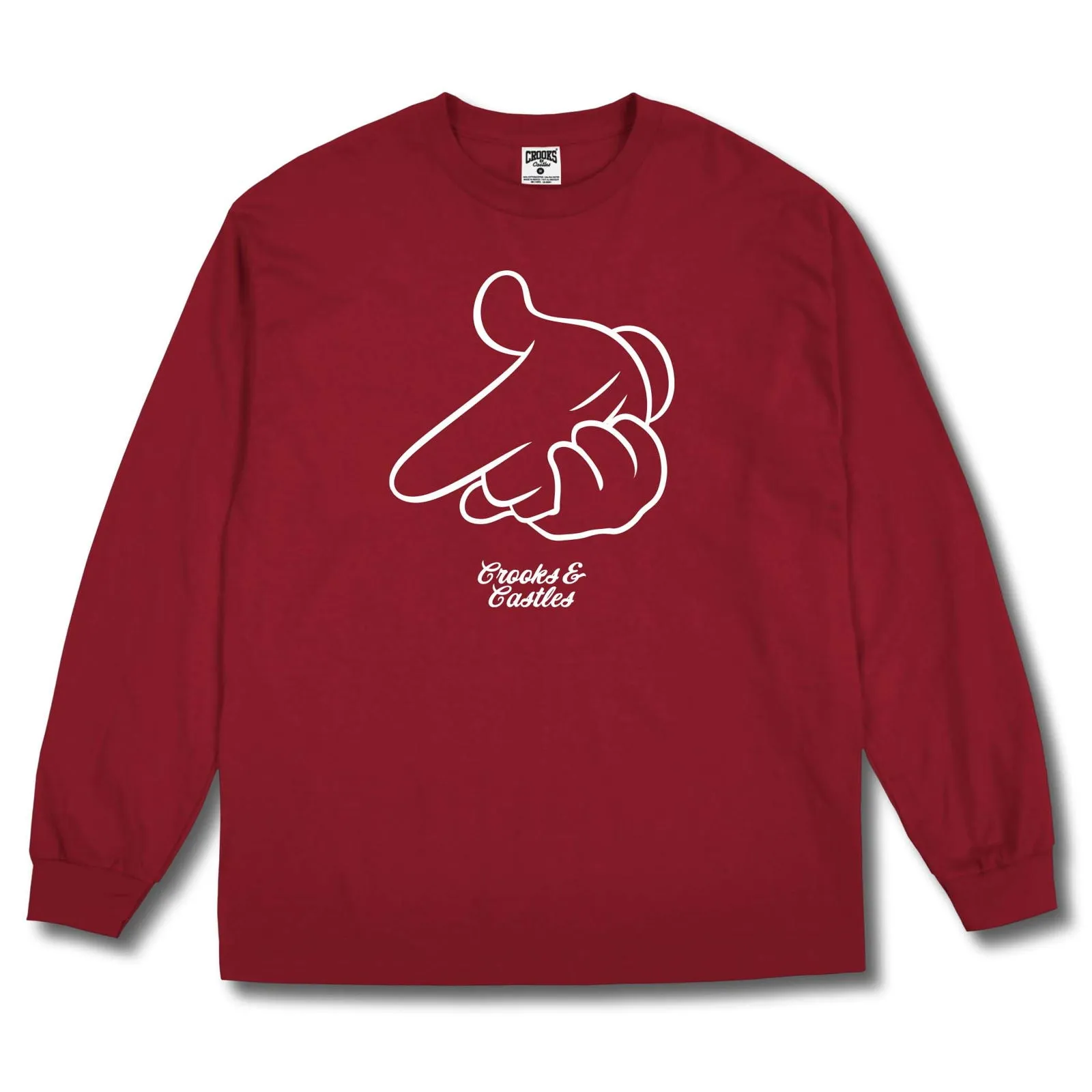 Outline Airgun L/S Tee sold by Crooks & Castles product image thumbnail 2