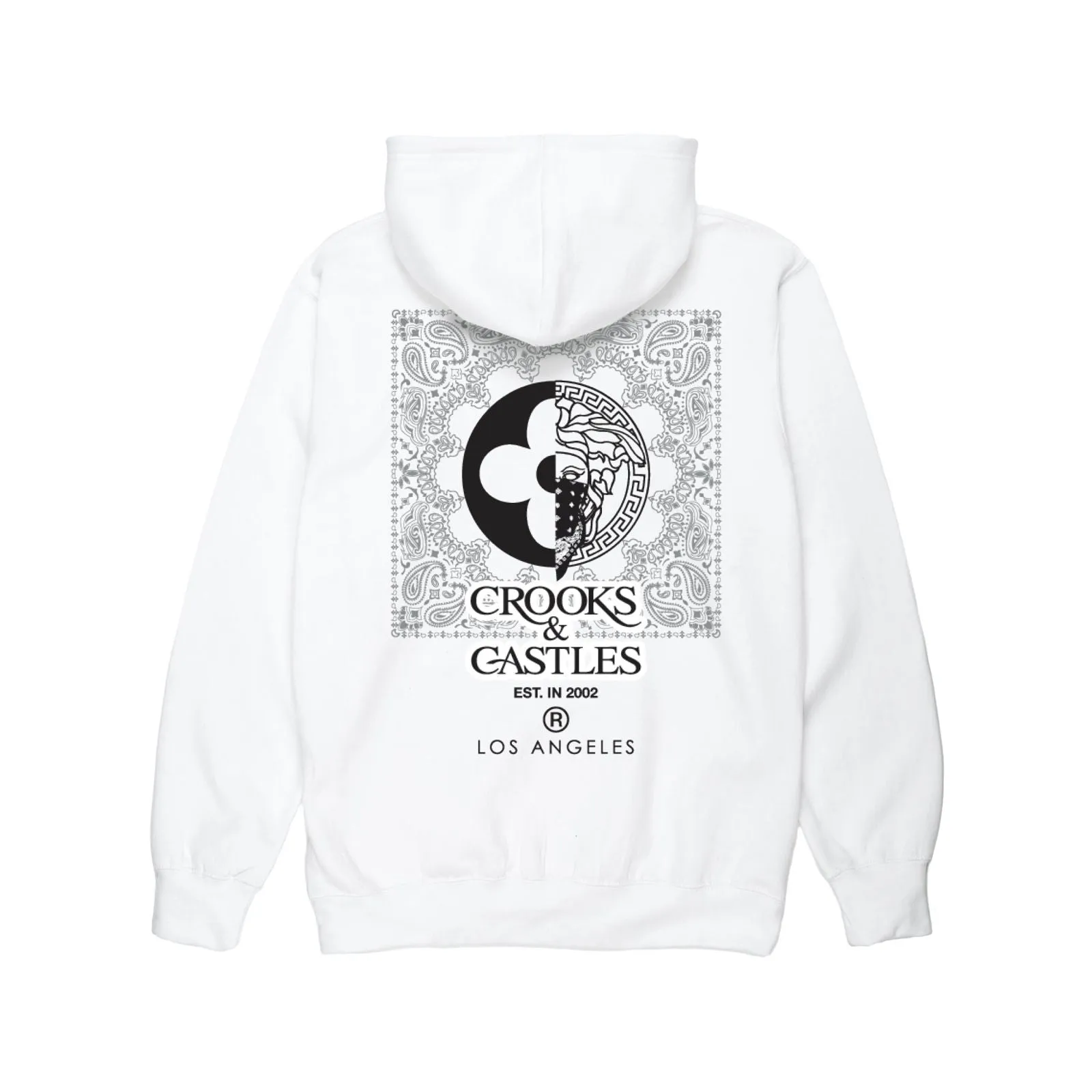 Women's Lux Medusa Boyfriend Hoodie sold by Crooks & Castles product image thumbnail 5