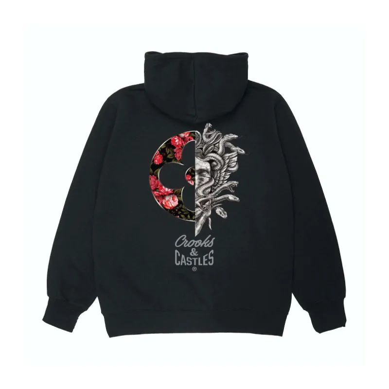 Women's Half Lux Boyfriend Hoodie sold by Crooks & Castles