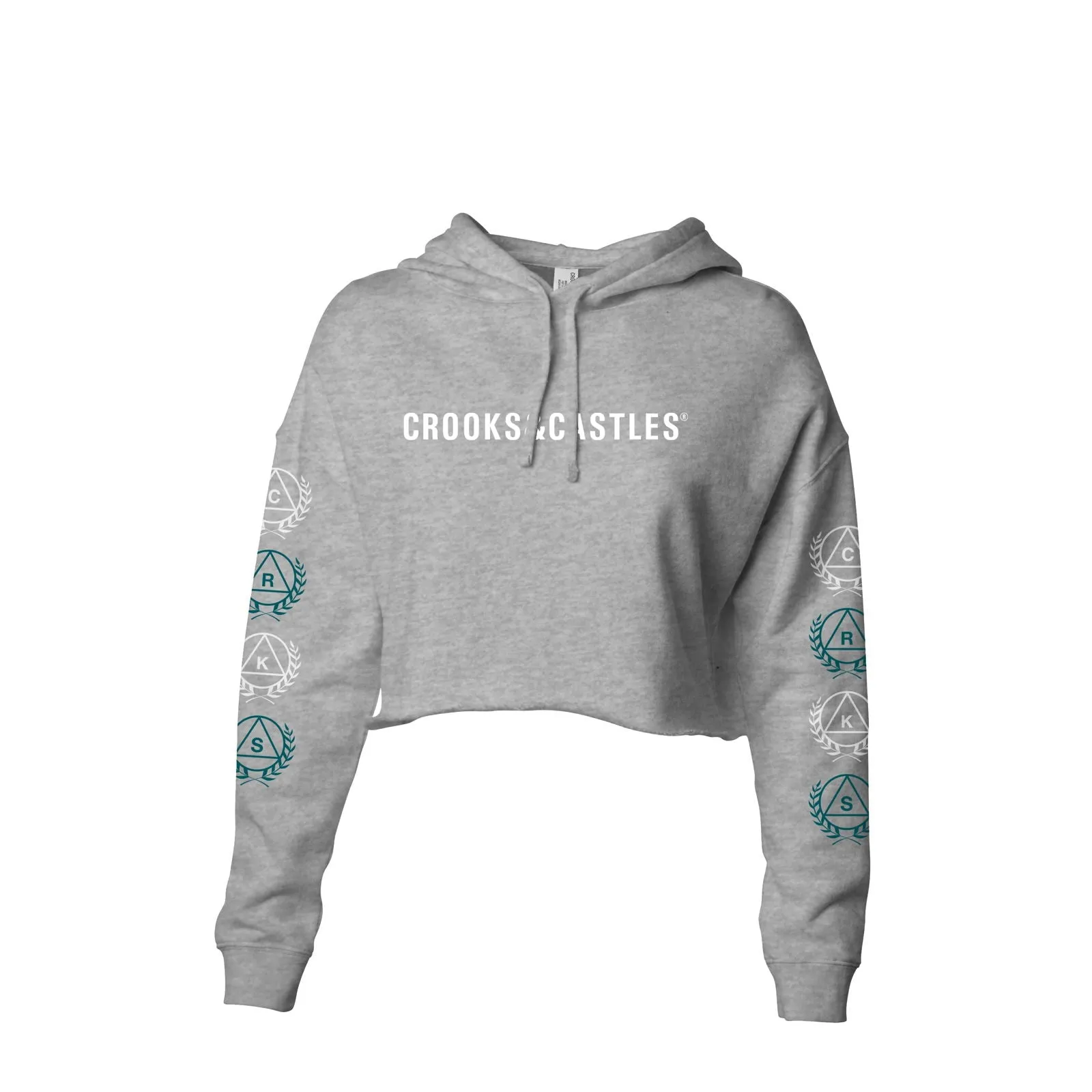 Women's CRKS Illuminate Crop Hoodie sold by Crooks & Castles product image thumbnail 2