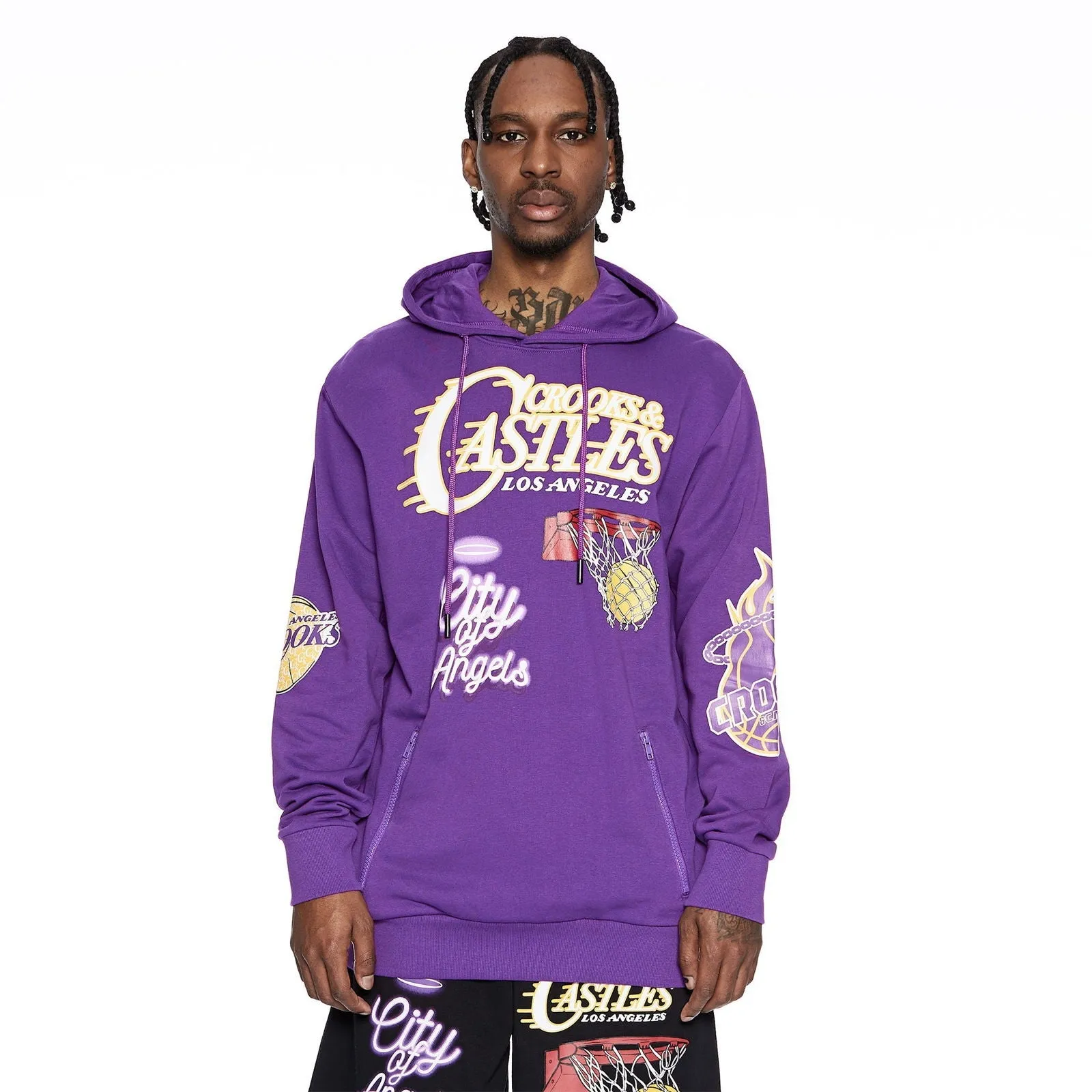 LA City Hoodie sold by Crooks & Castles product image thumbnail 3