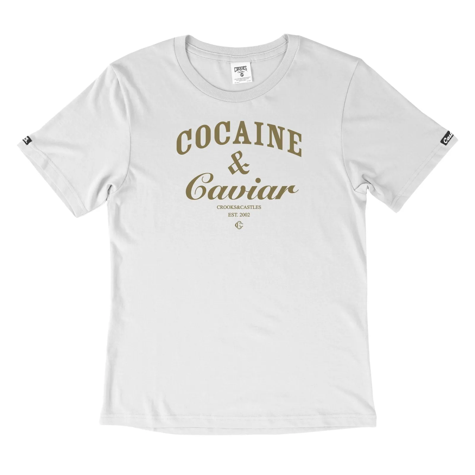 Women's Coca & Caviar Tee sold by Crooks & Castles