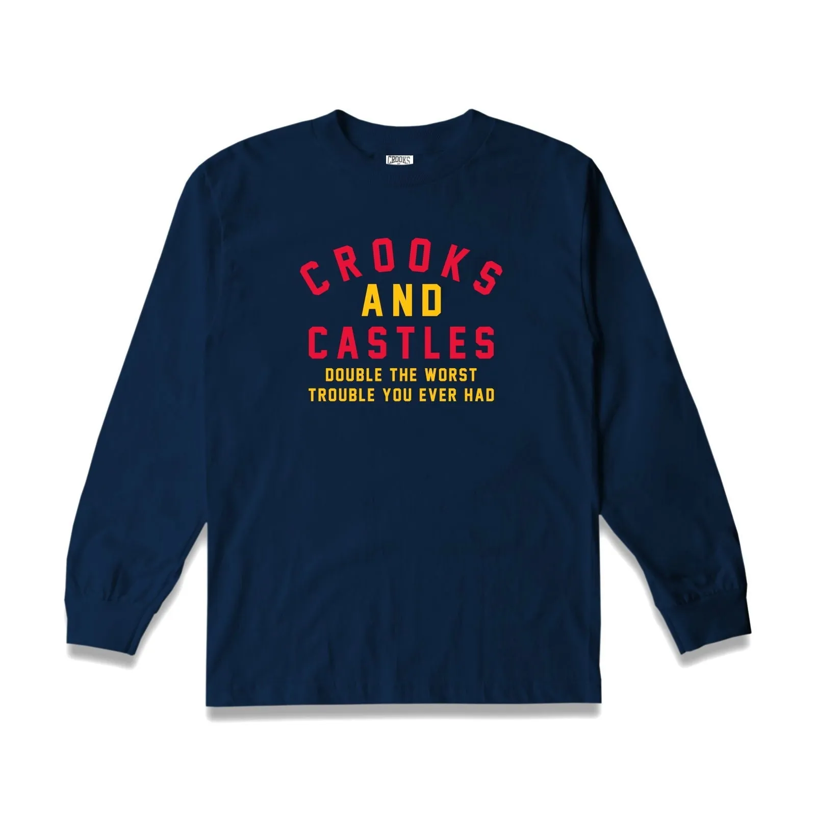 Women's Double Trouble Long Sleeve sold by Crooks & Castles product image thumbnail 3