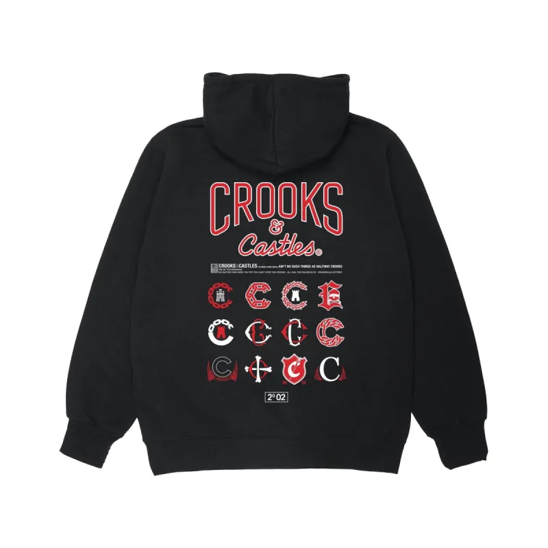 Crooks Logos Hoodie sold by Crooks & Castles