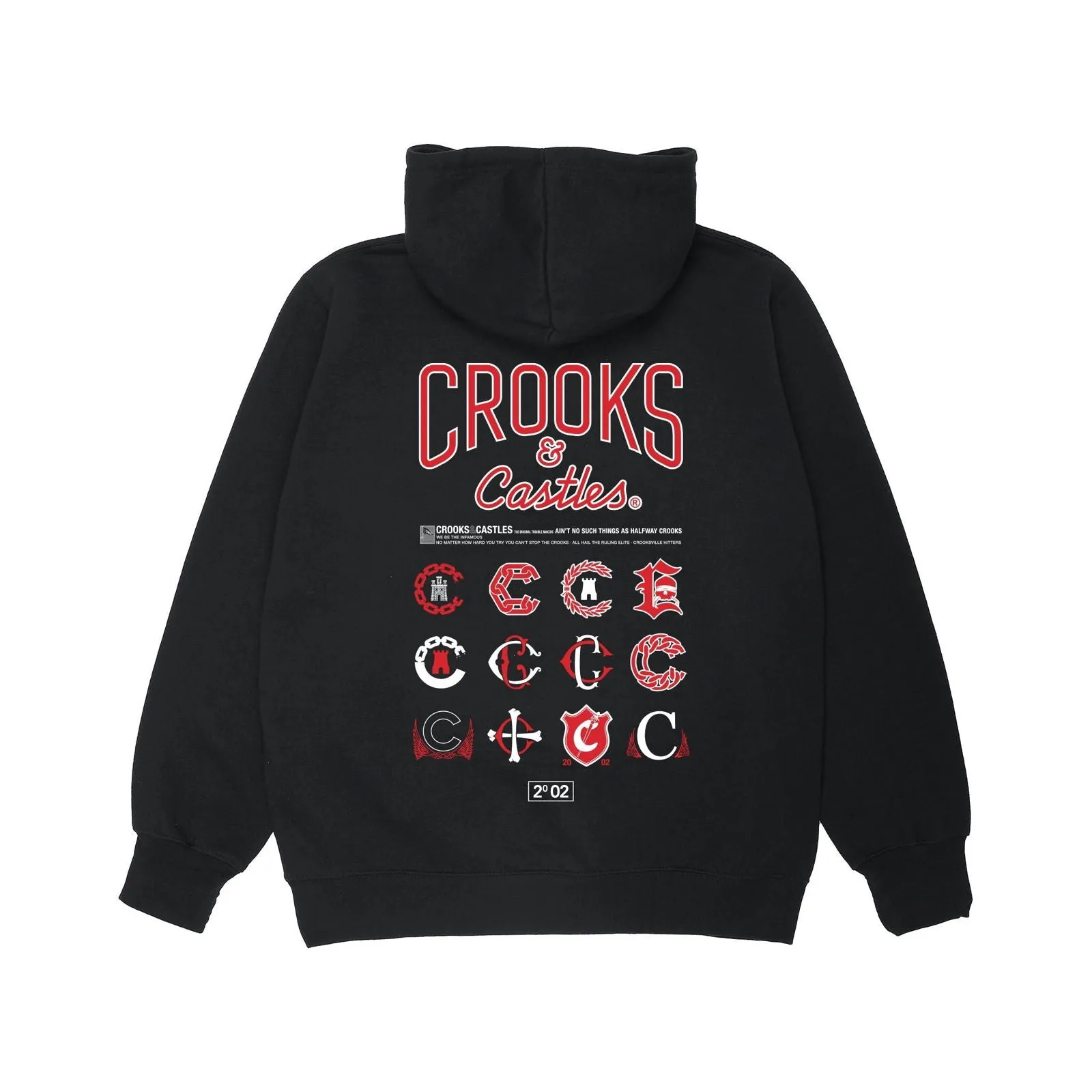 Crooks Logos Hoodie sold by Crooks & Castles
