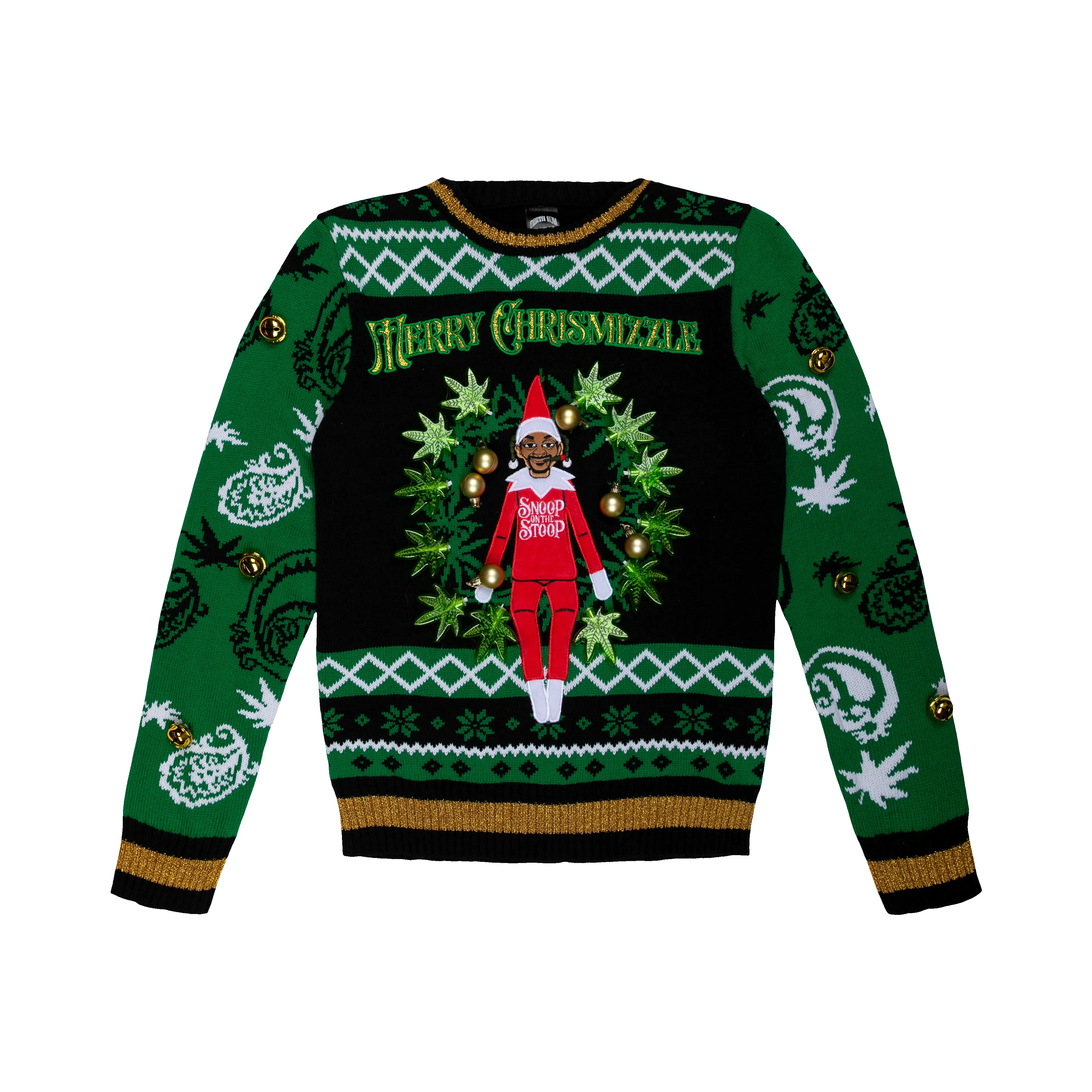 Snoop on the Stoop Wreath Crewneck sold by Crooks & Castles