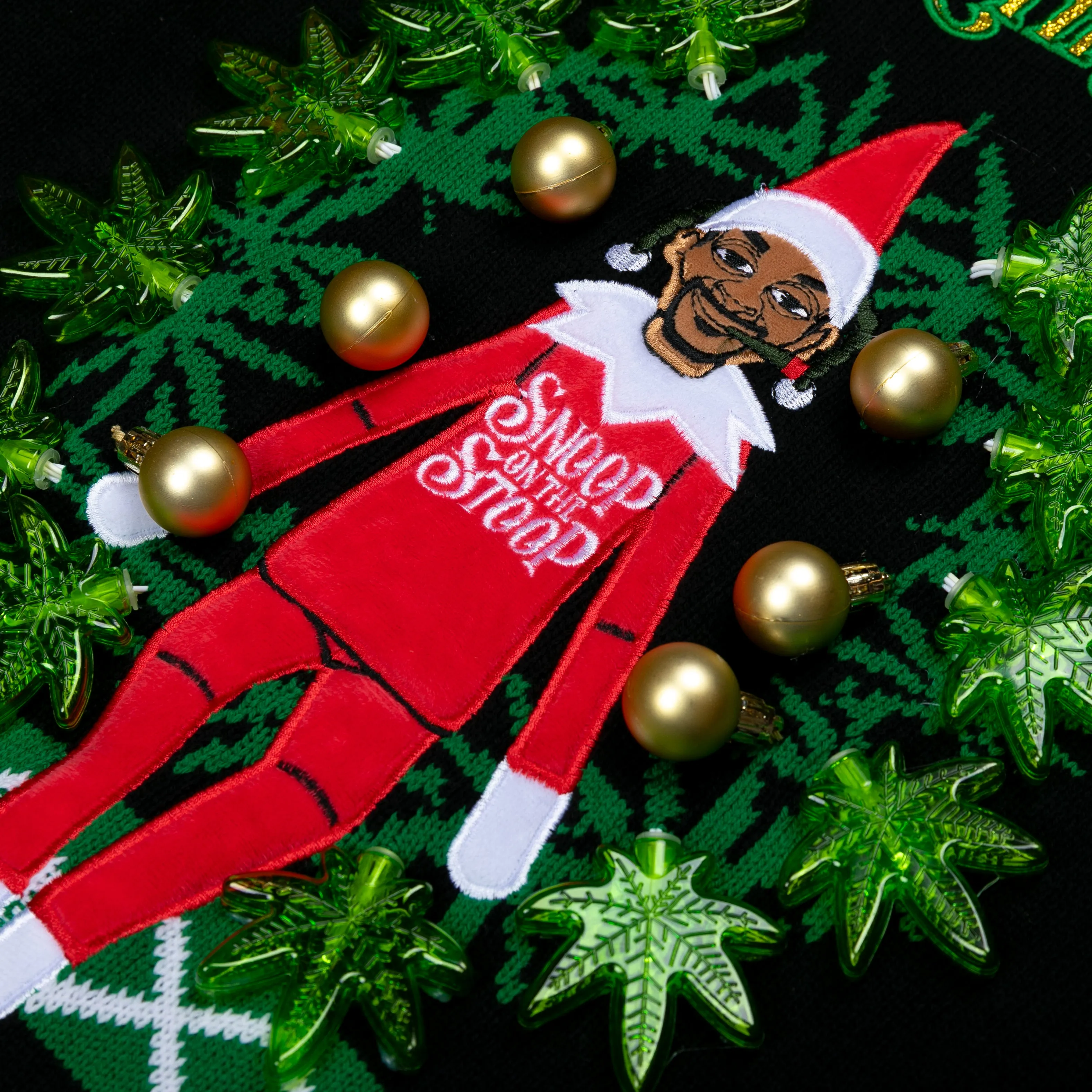Snoop on the Stoop Wreath Crewneck sold by Crooks & Castles product image thumbnail 2