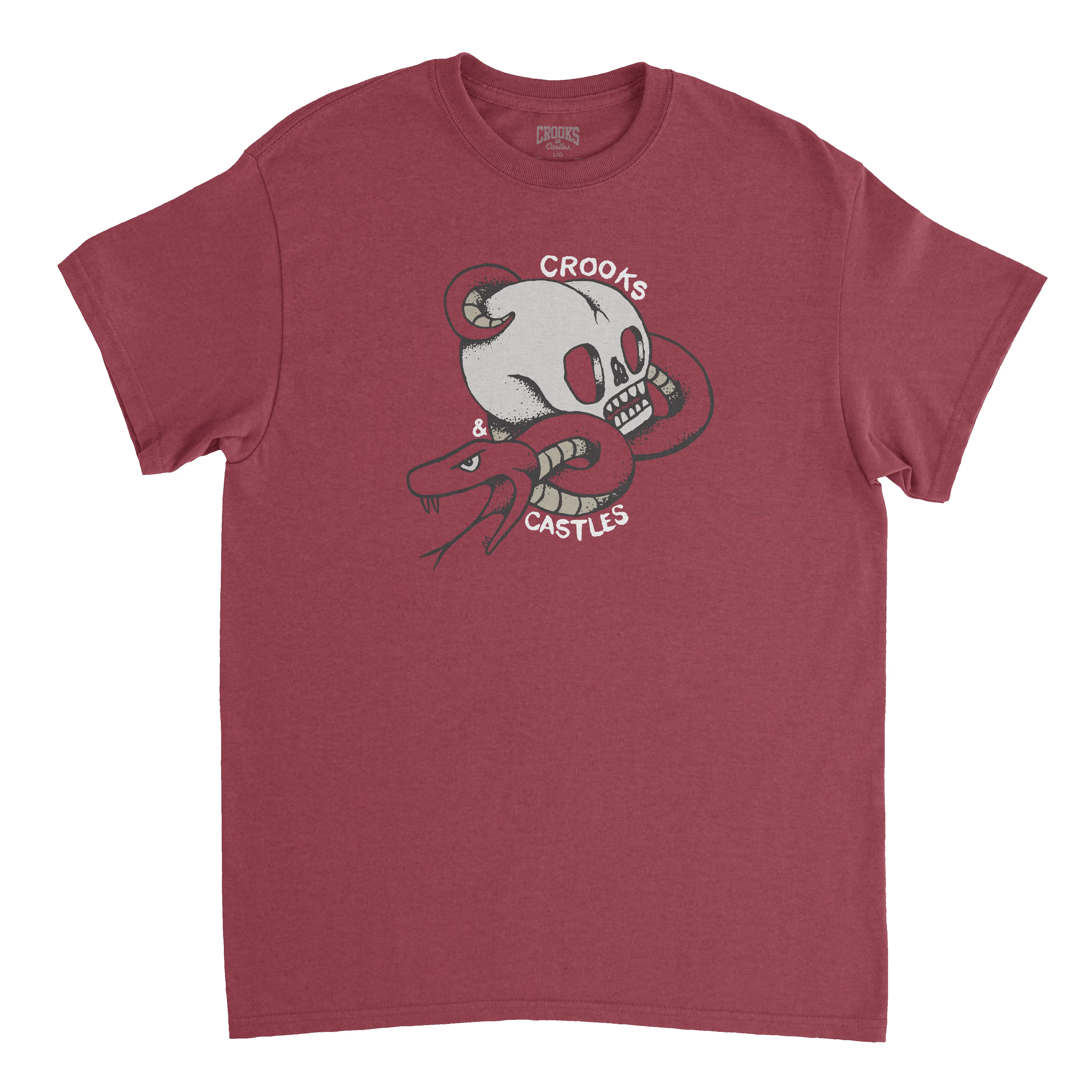 Snakes N Skulls Tee sold by Crooks & Castles product image thumbnail 2