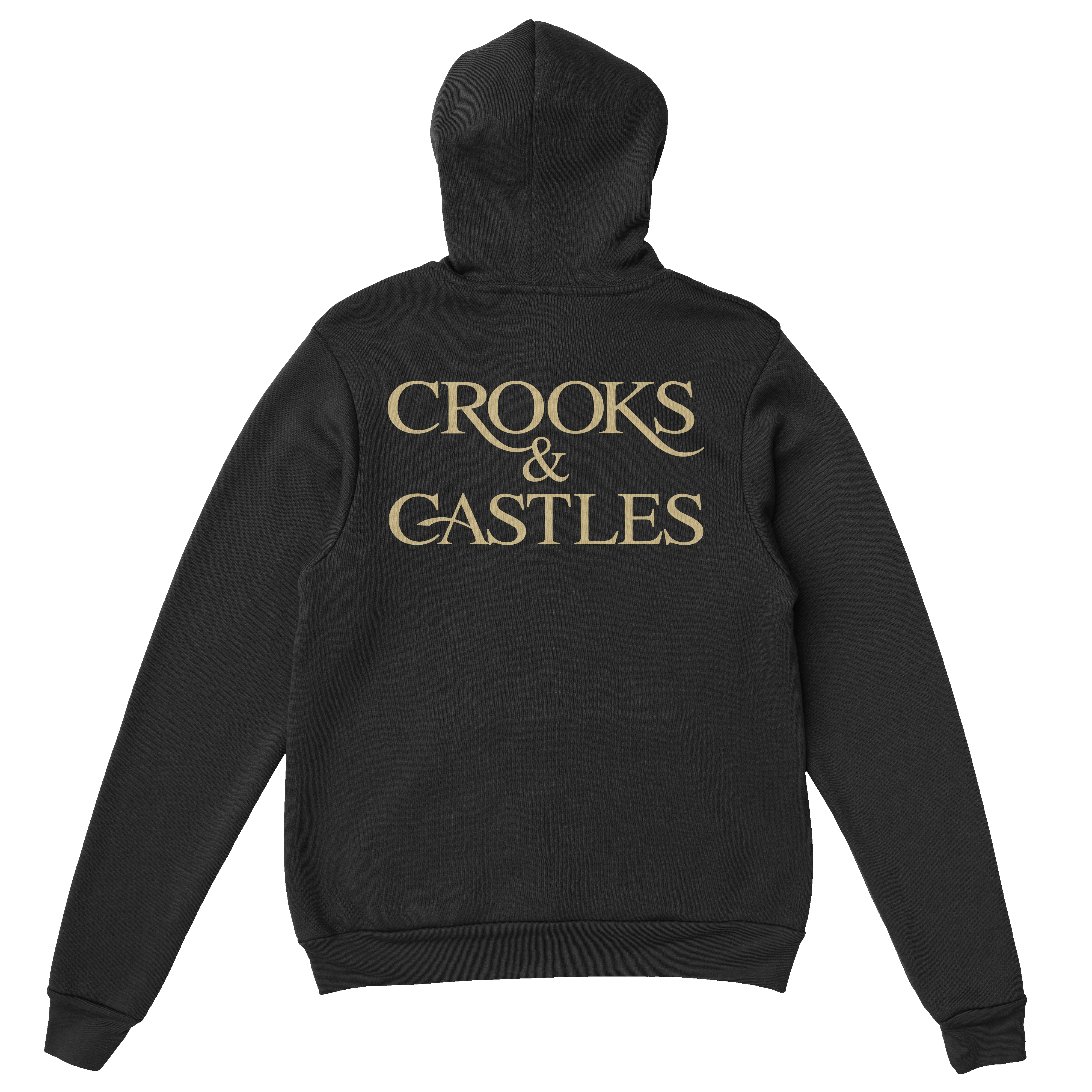 Serif Logo Stacked Hoodie sold by Crooks & Castles