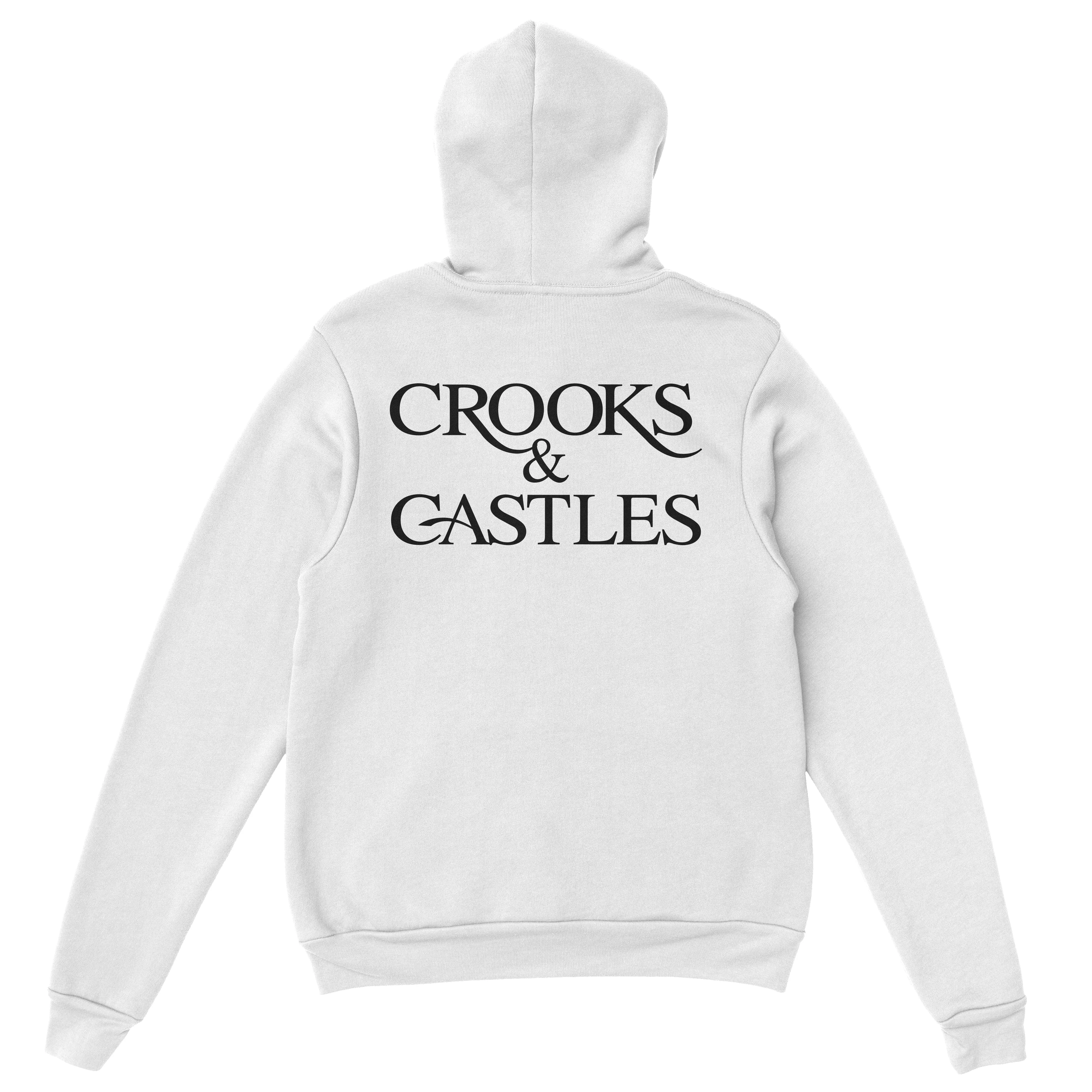 Serif Logo Stacked Hoodie sold by Crooks & Castles product image thumbnail 5