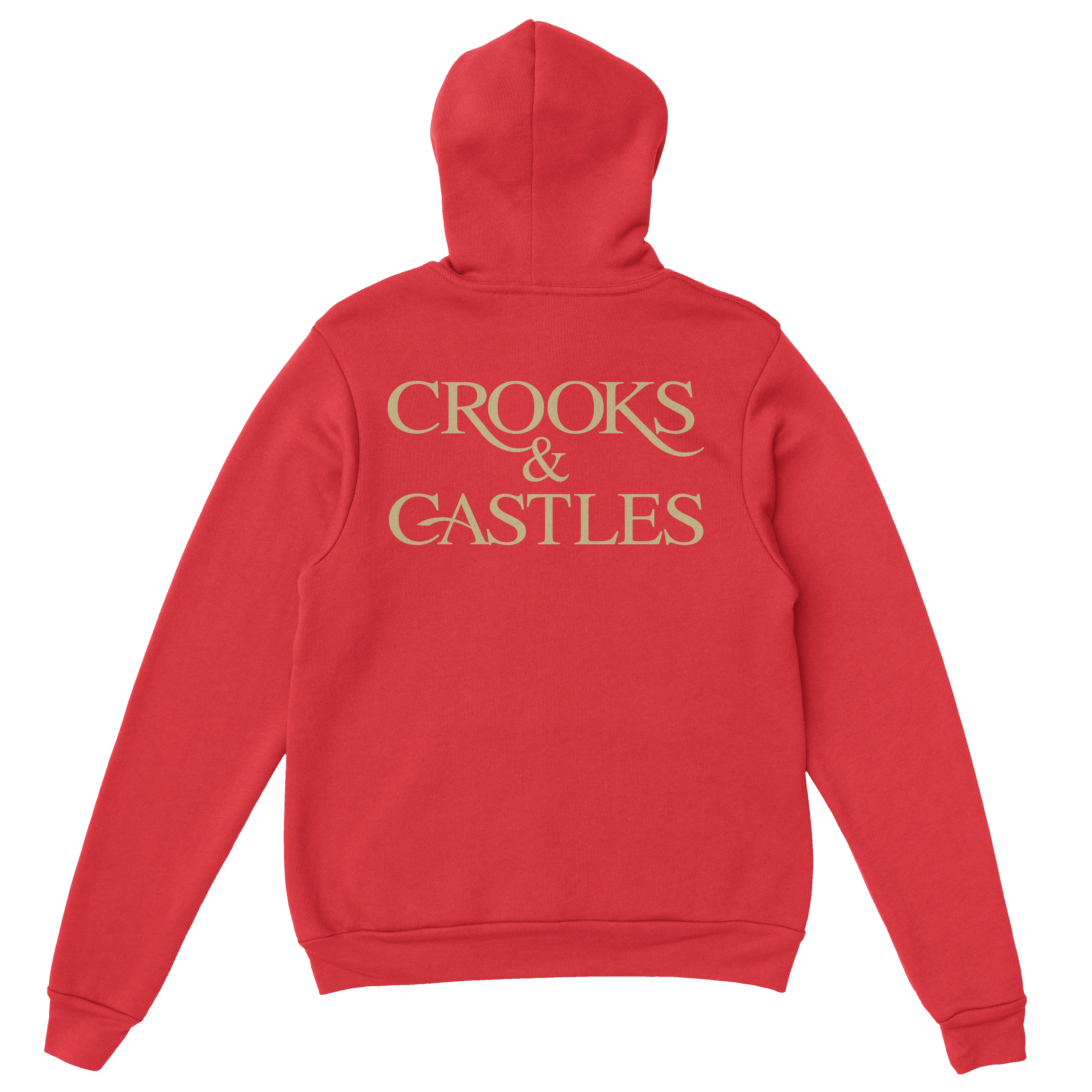 Serif Logo Stacked Hoodie sold by Crooks & Castles product image thumbnail 3
