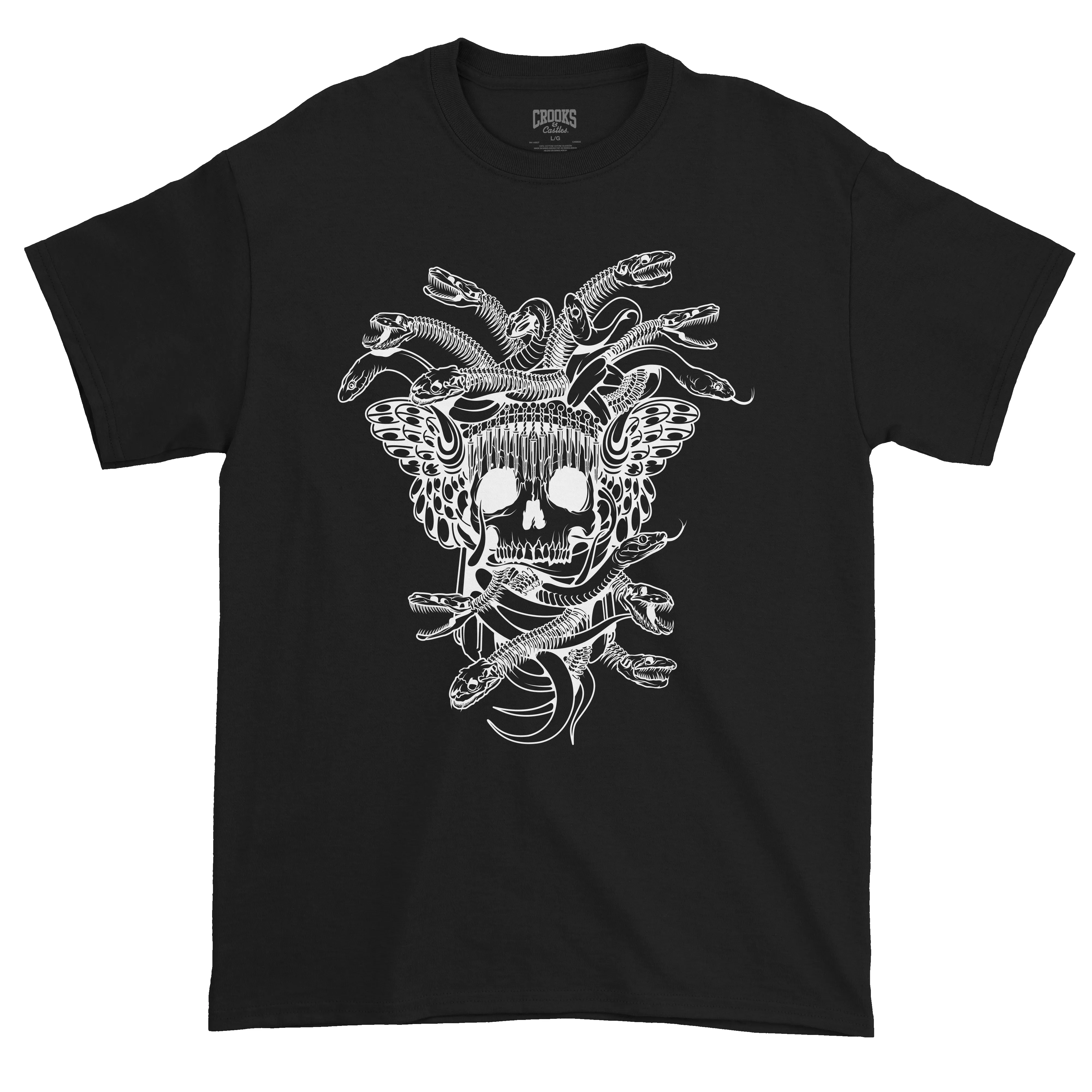 Skull Medusa Tee sold by Crooks & Castles