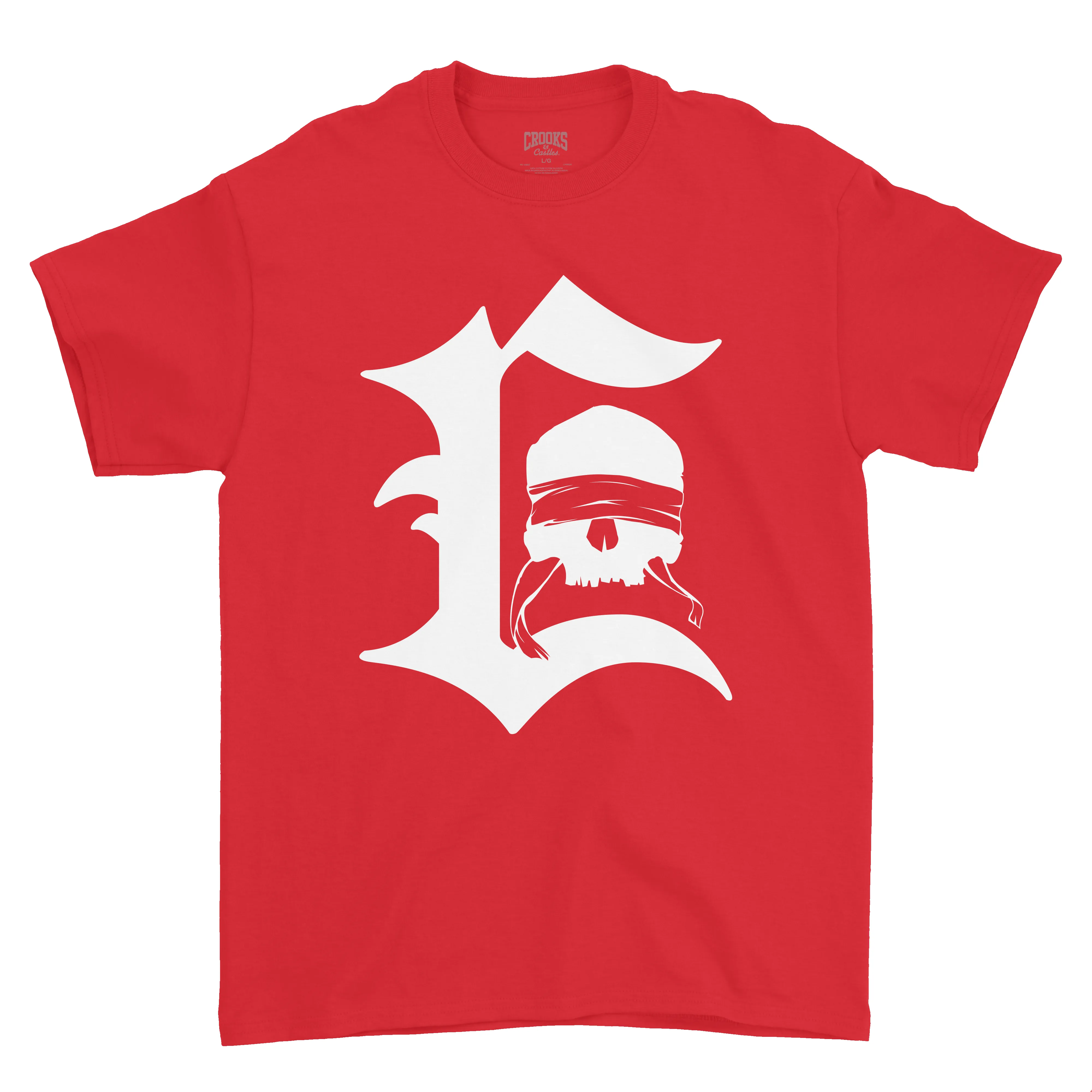 Skull C Tee sold by Crooks & Castles product image thumbnail 4