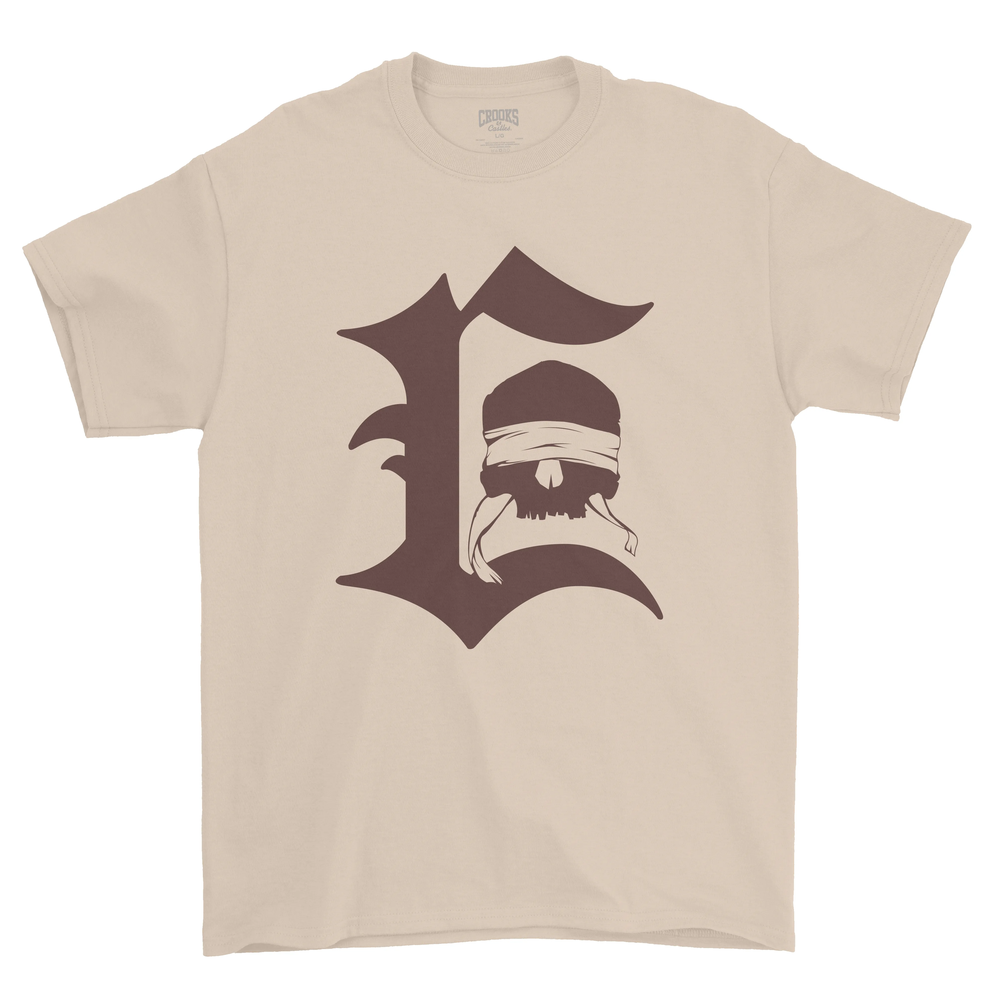 Skull C Tee sold by Crooks & Castles product image thumbnail 5