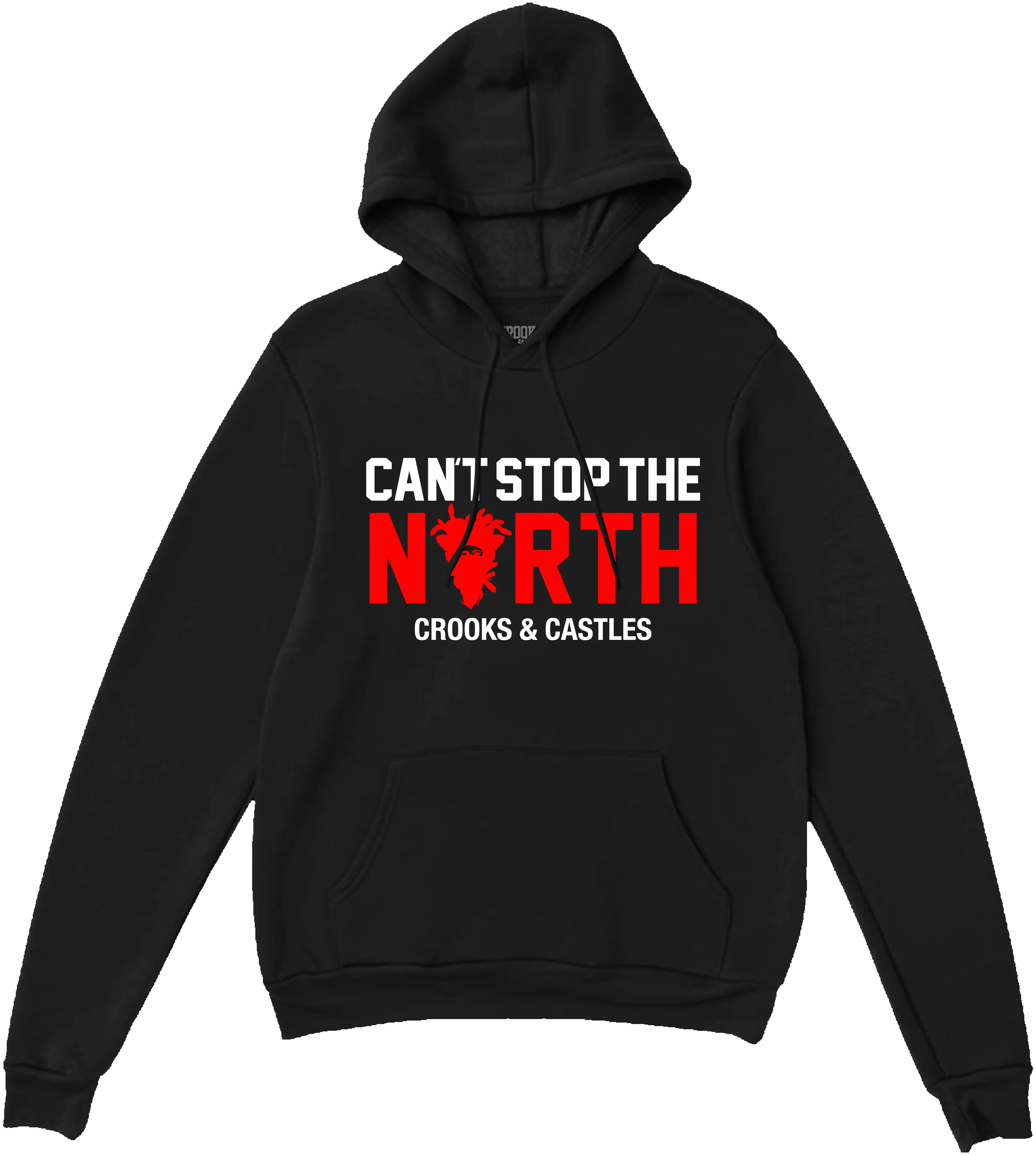 Can't Stop The North Hoodie sold by Crooks & Castles product image thumbnail 4