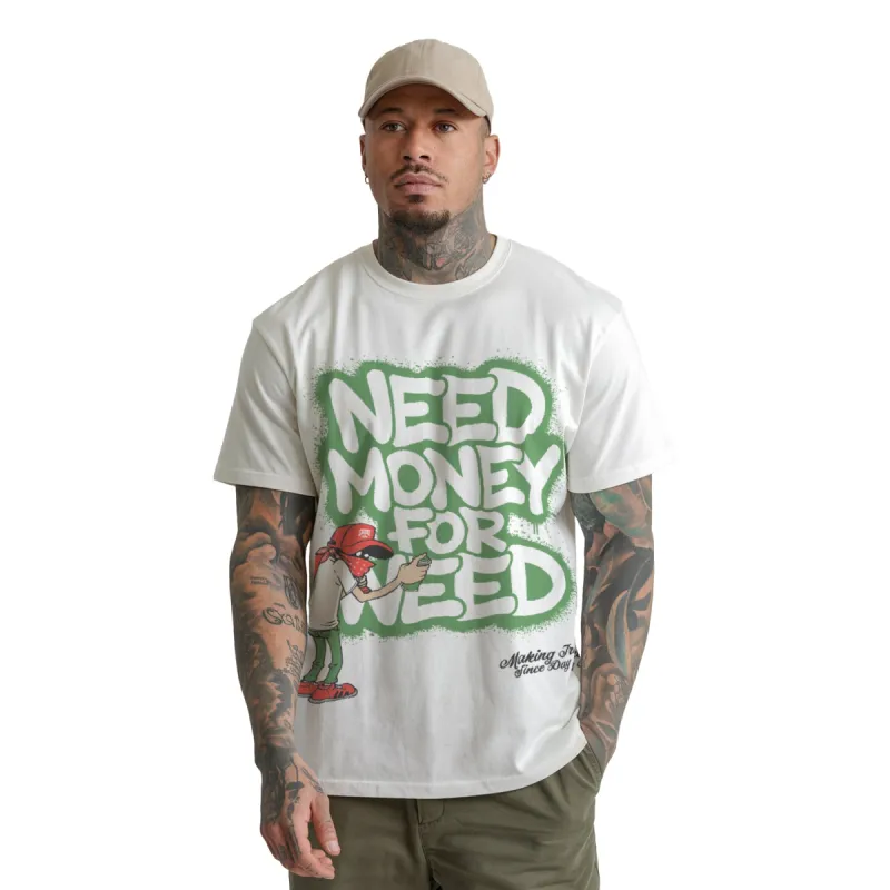 Need Money for Weed Premium Heavyweight Box Tee sold by Crooks & Castles