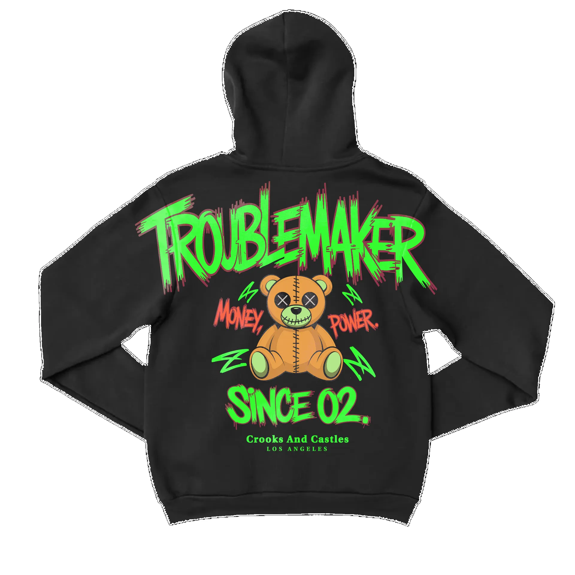 Troublemakers Hoodie sold by Crooks & Castles product image thumbnail 3
