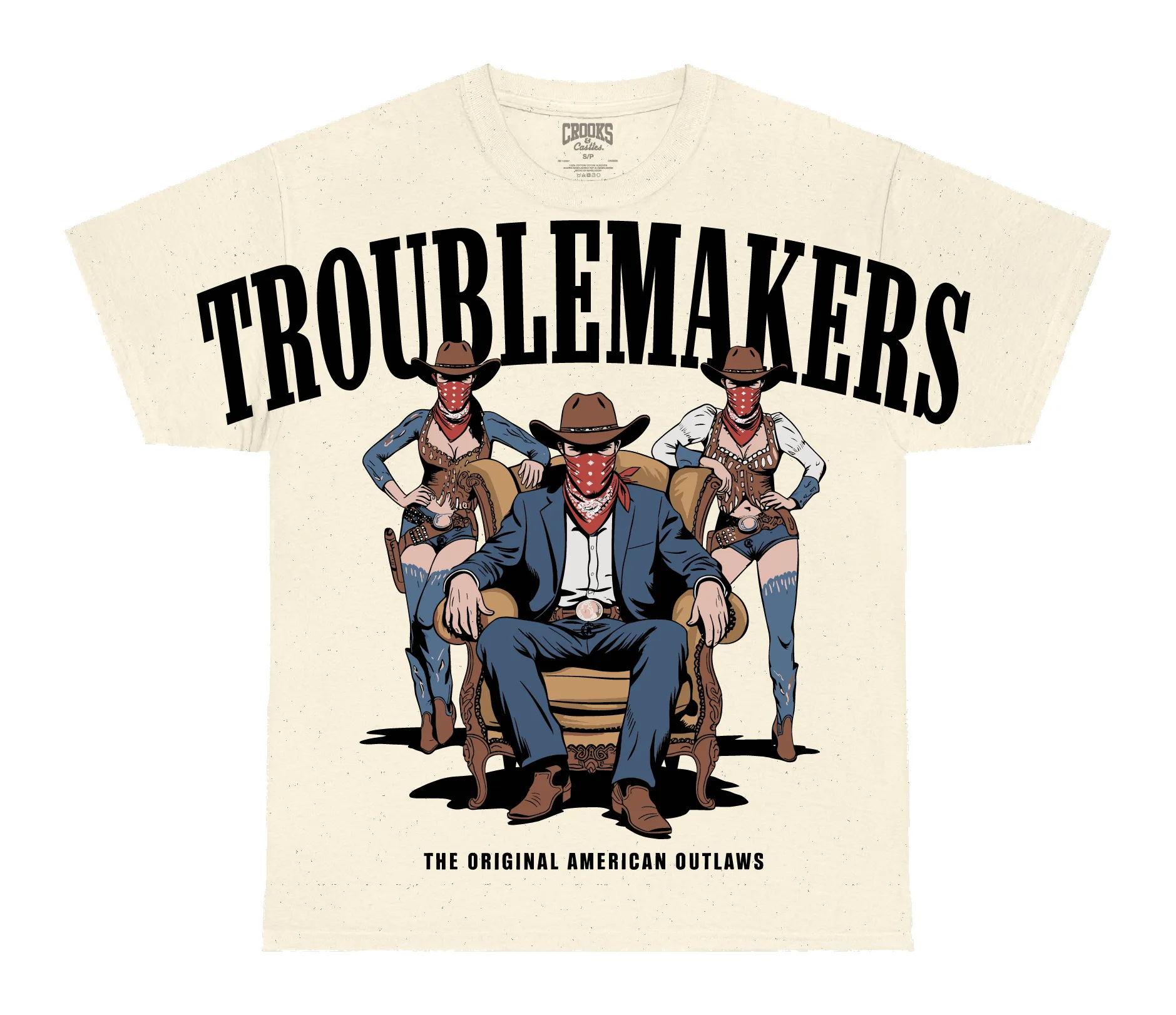 Crooks Mafia Premium Heavyweight Box Tee sold by Crooks & Castles product image thumbnail 3