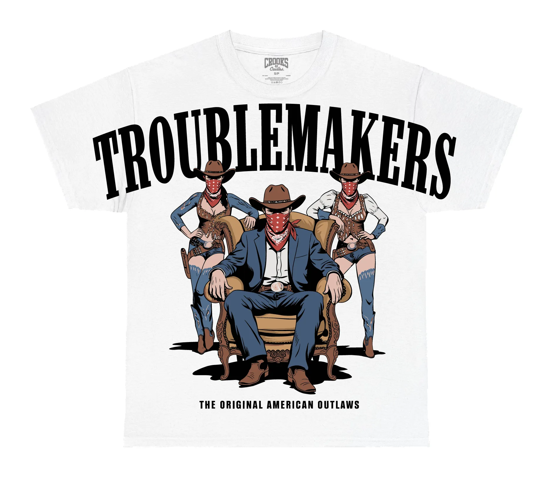 Crooks Mafia Premium Heavyweight Box Tee sold by Crooks & Castles product image thumbnail 4