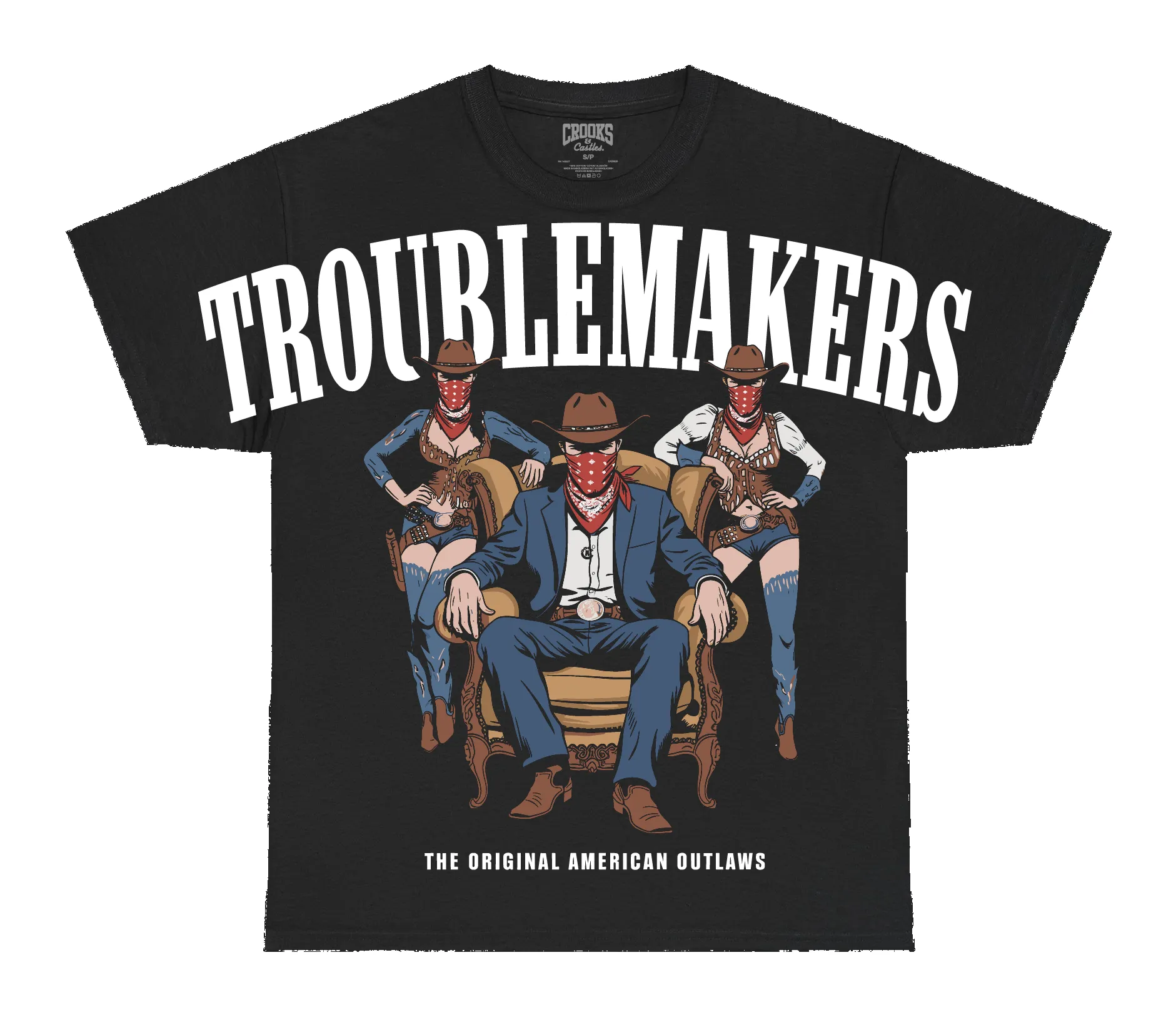Crooks Mafia Premium Heavyweight Box Tee sold by Crooks & Castles product image thumbnail 2
