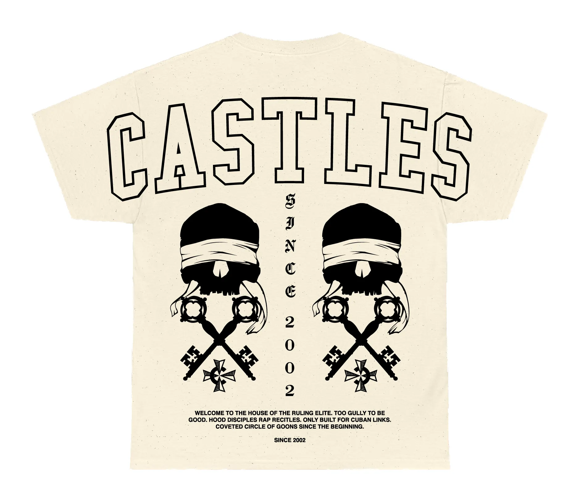 Crooks Goth Emblem Premium Heavyweight Box Tee sold by Crooks & Castles product image thumbnail 5