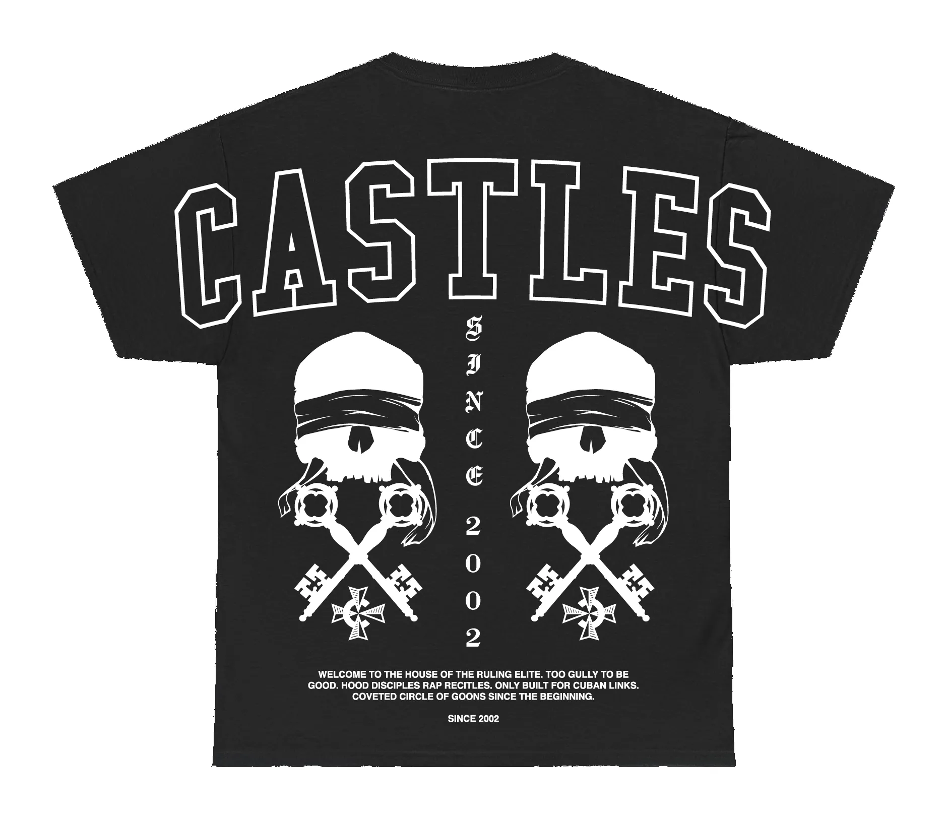 Crooks Goth Emblem Premium Heavyweight Box Tee sold by Crooks & Castles product image thumbnail 3