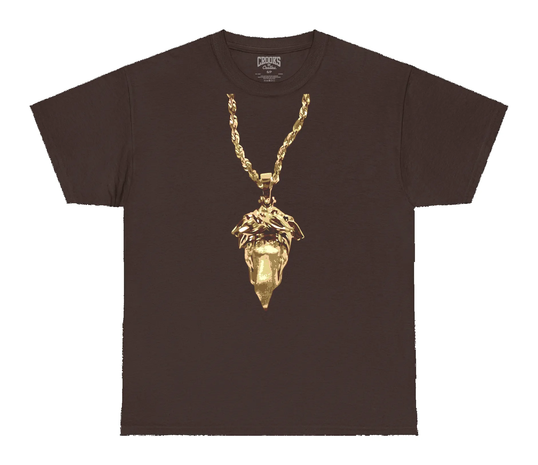 Crooks Keychain Premium Heavyweight Box Tee sold by Crooks & Castles product image thumbnail 4