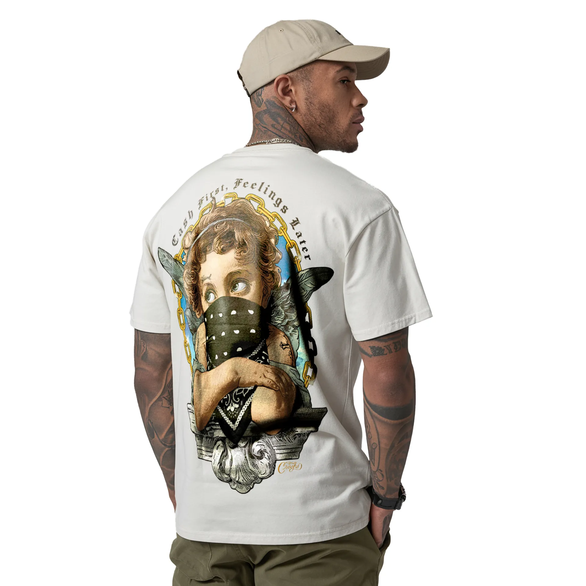 Cash First Feelings Later Tee sold by Crooks & Castles