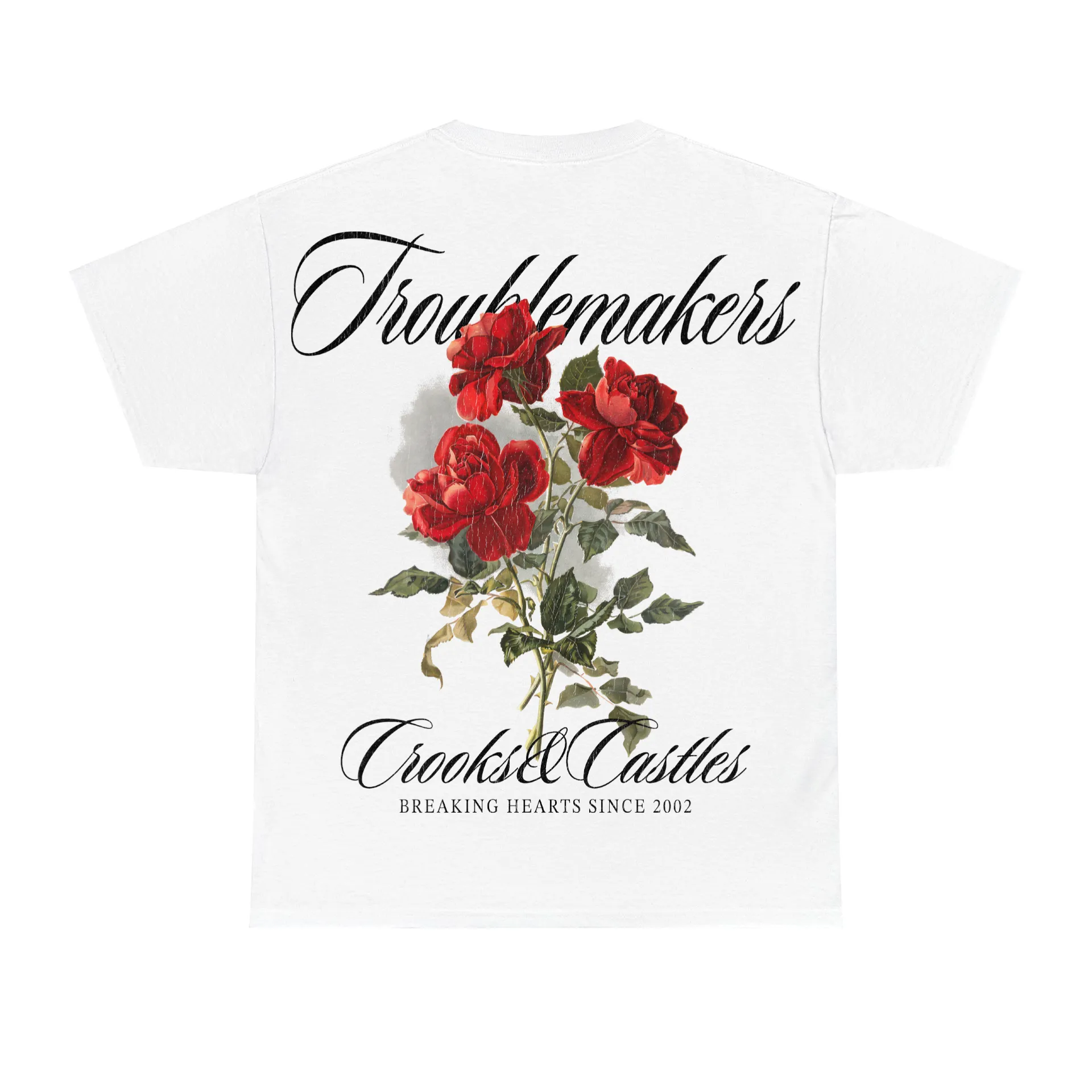 Breaking Hearts Since 2002 Tee sold by Crooks & Castles product image thumbnail 3