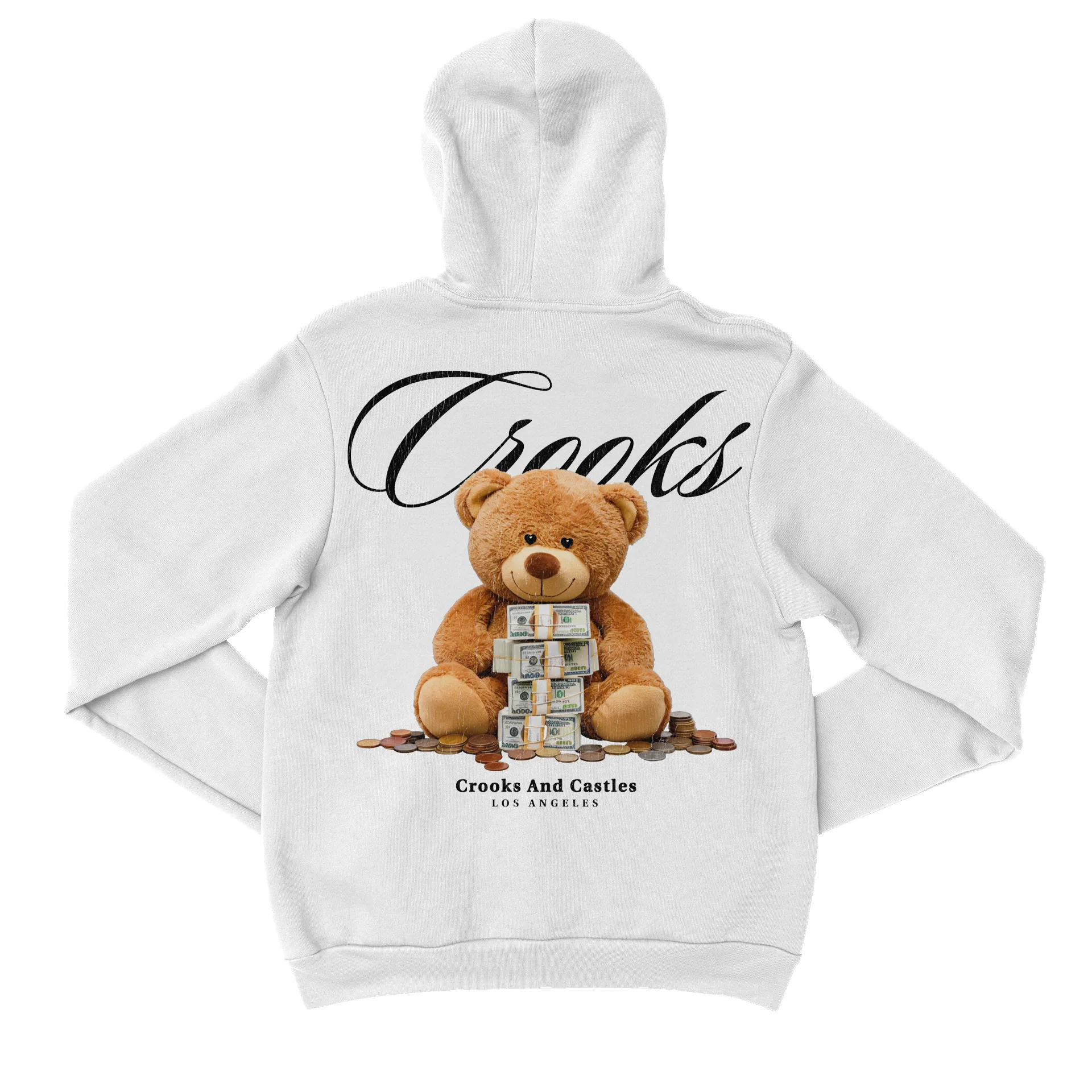 Forget The Flowers Hoodie sold by Crooks & Castles product image thumbnail 3