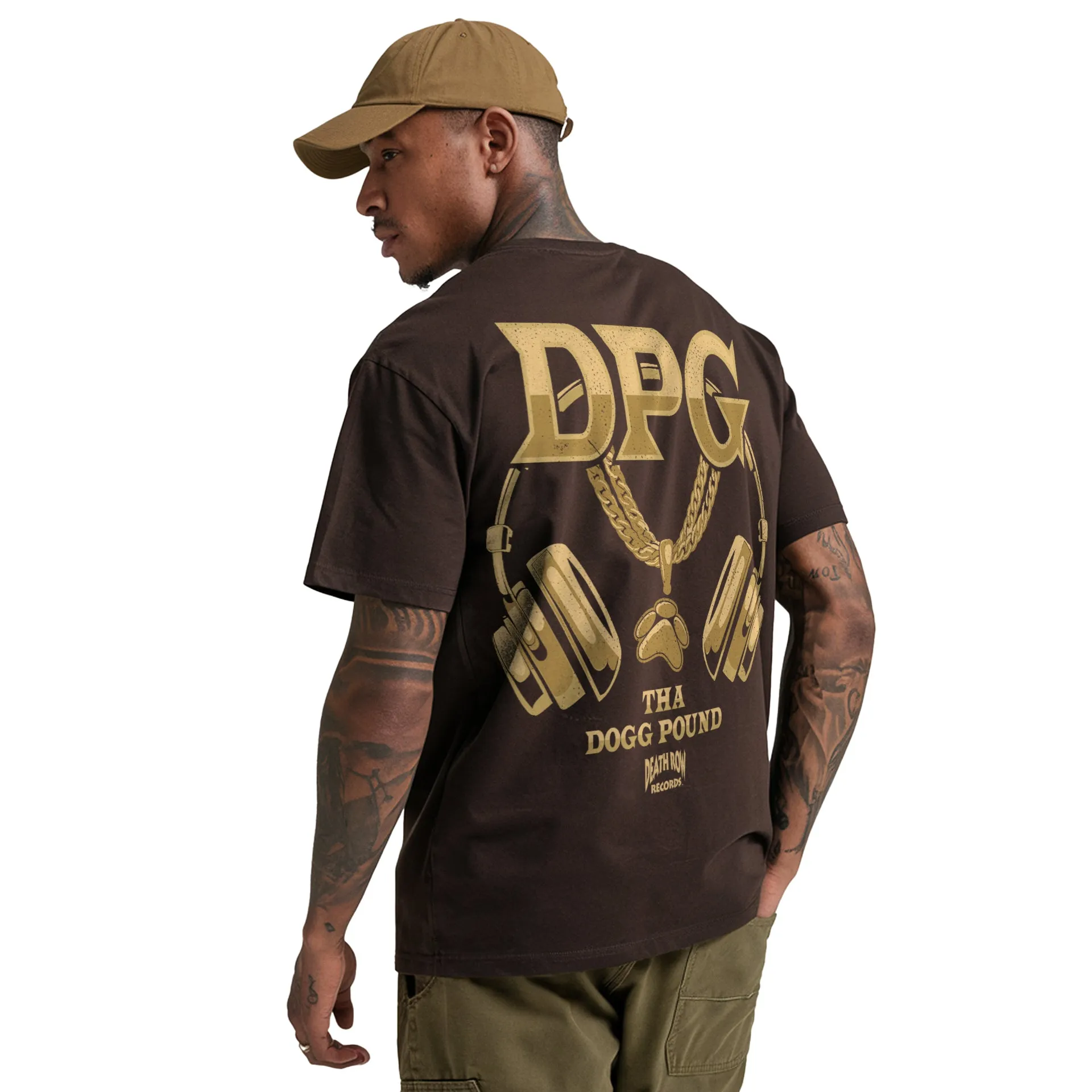 DPG Gold Pound Tee sold by Crooks & Castles