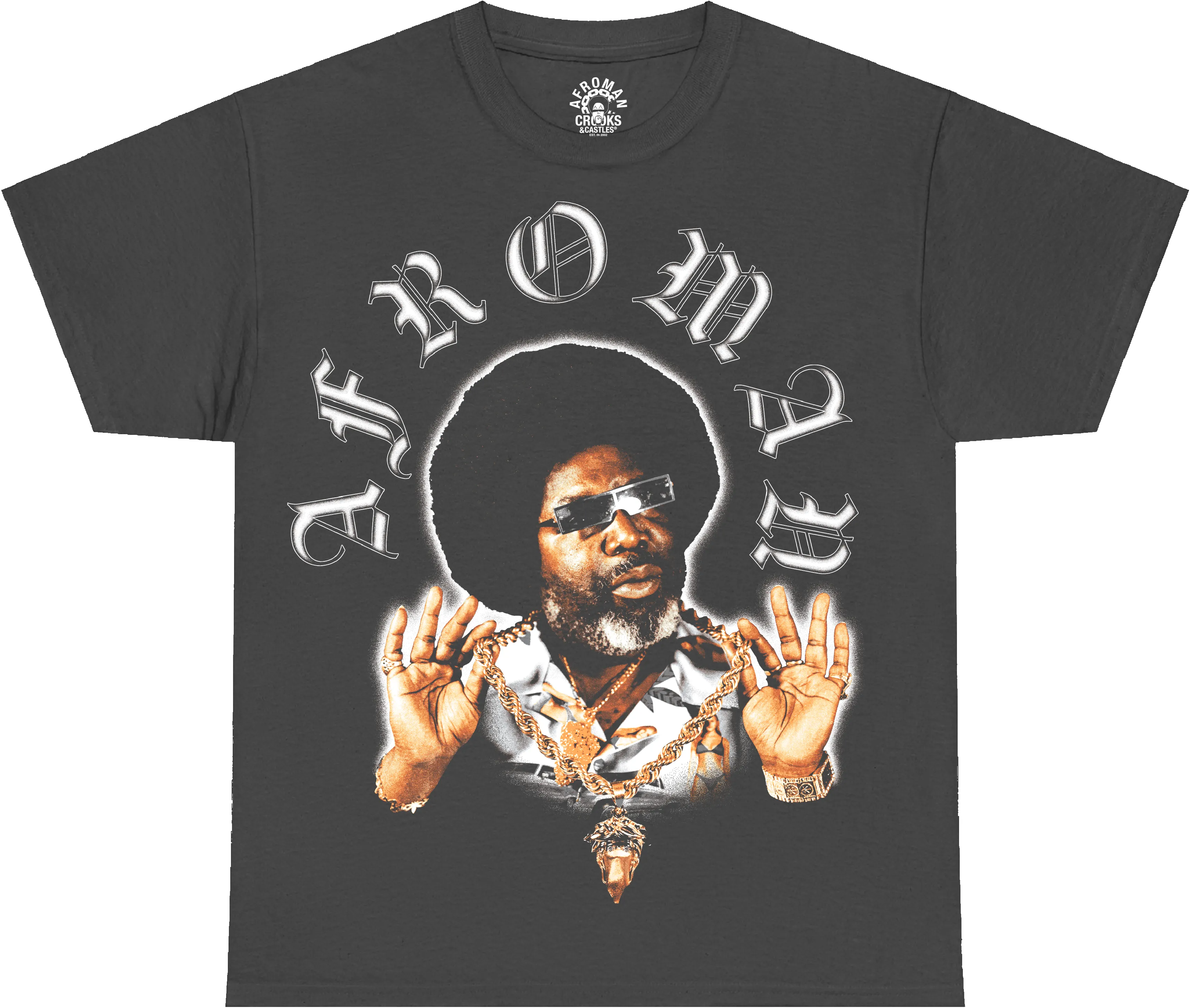 Afroman Tee sold by Crooks & Castles product image thumbnail 3