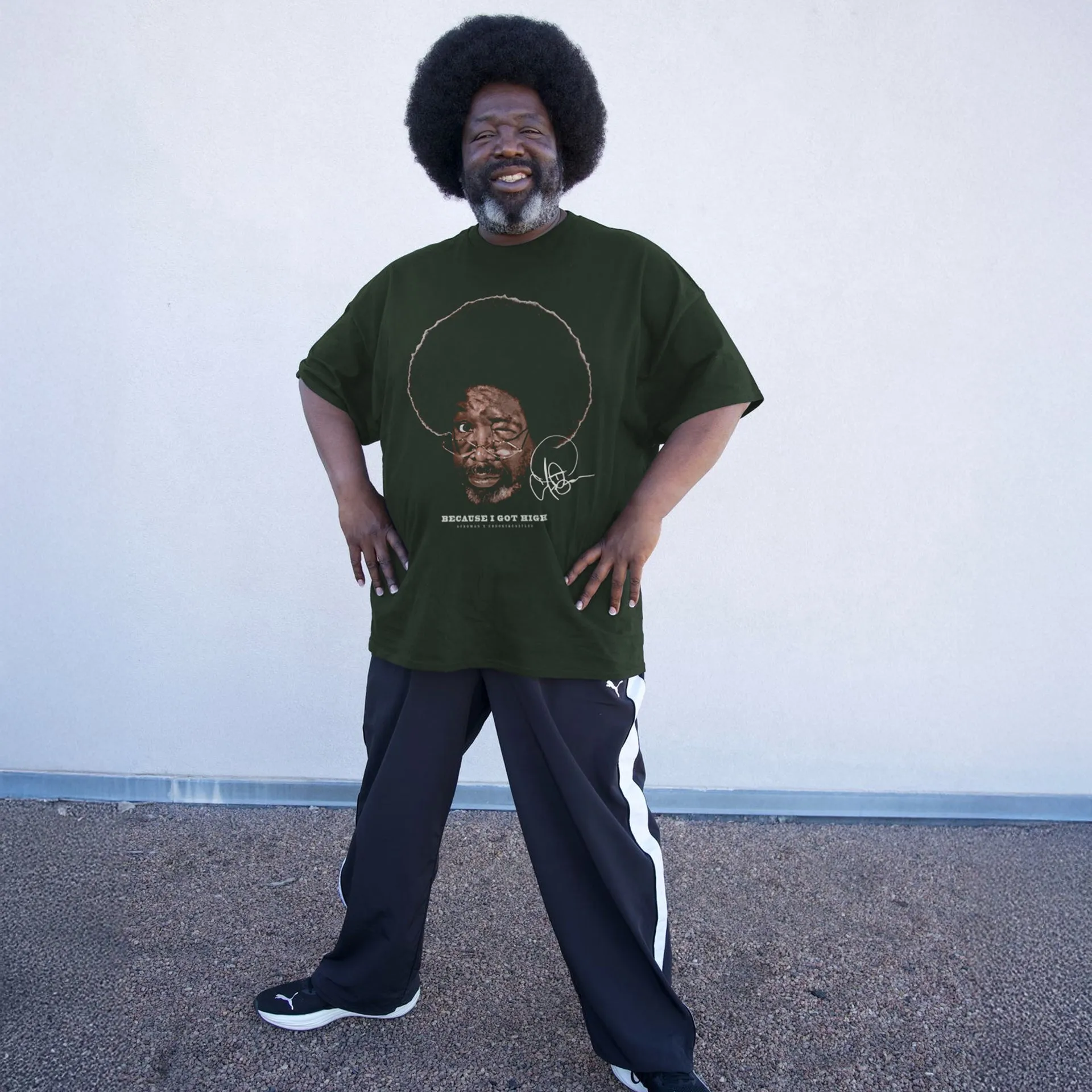 Because I Got High Tee sold by Crooks & Castles