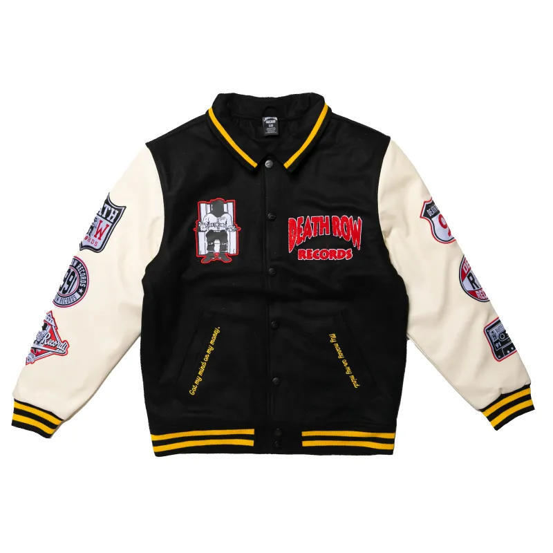 Patched Varsity Jacket sold by Crooks & Castles