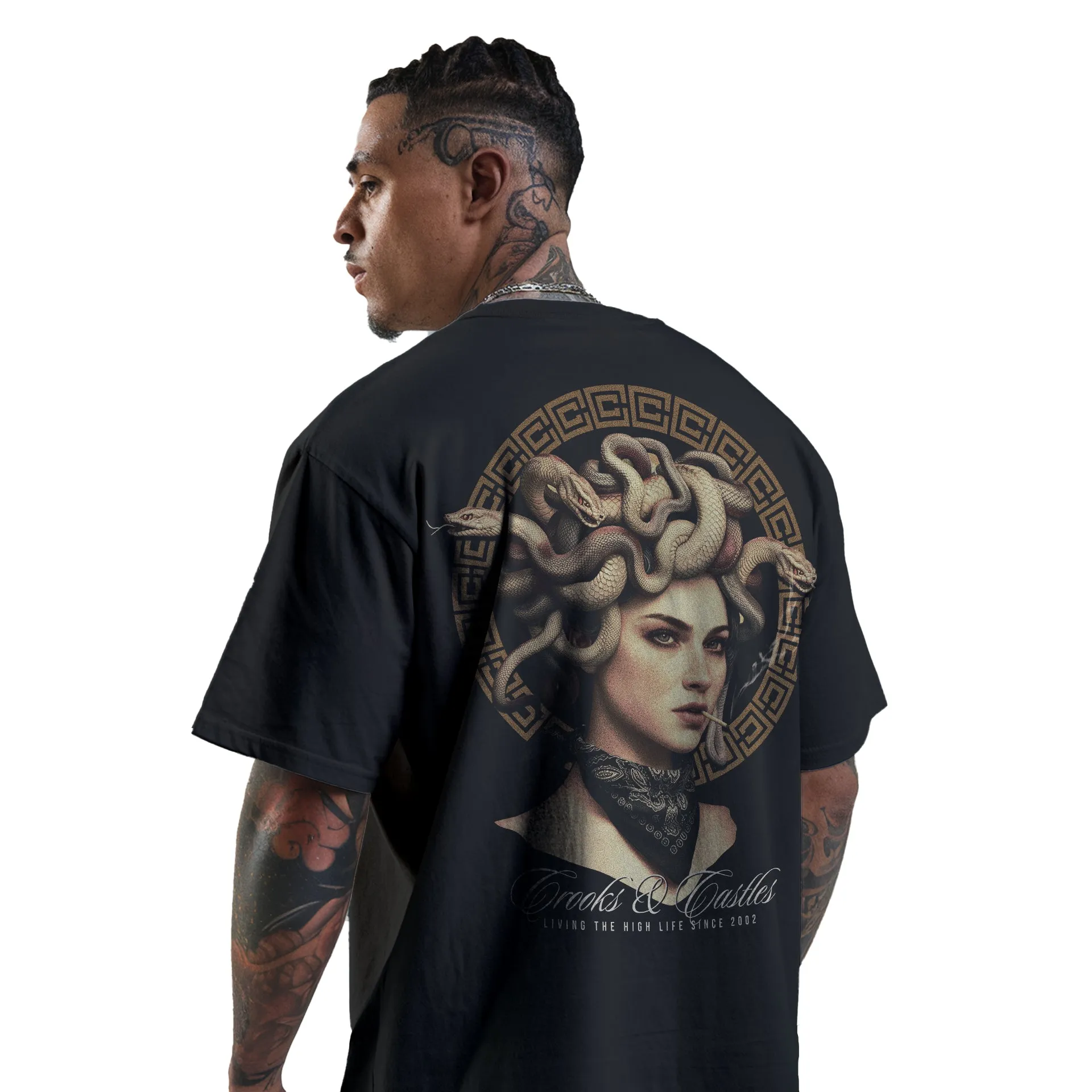 Smoking Medusa Tee sold by Crooks & Castles