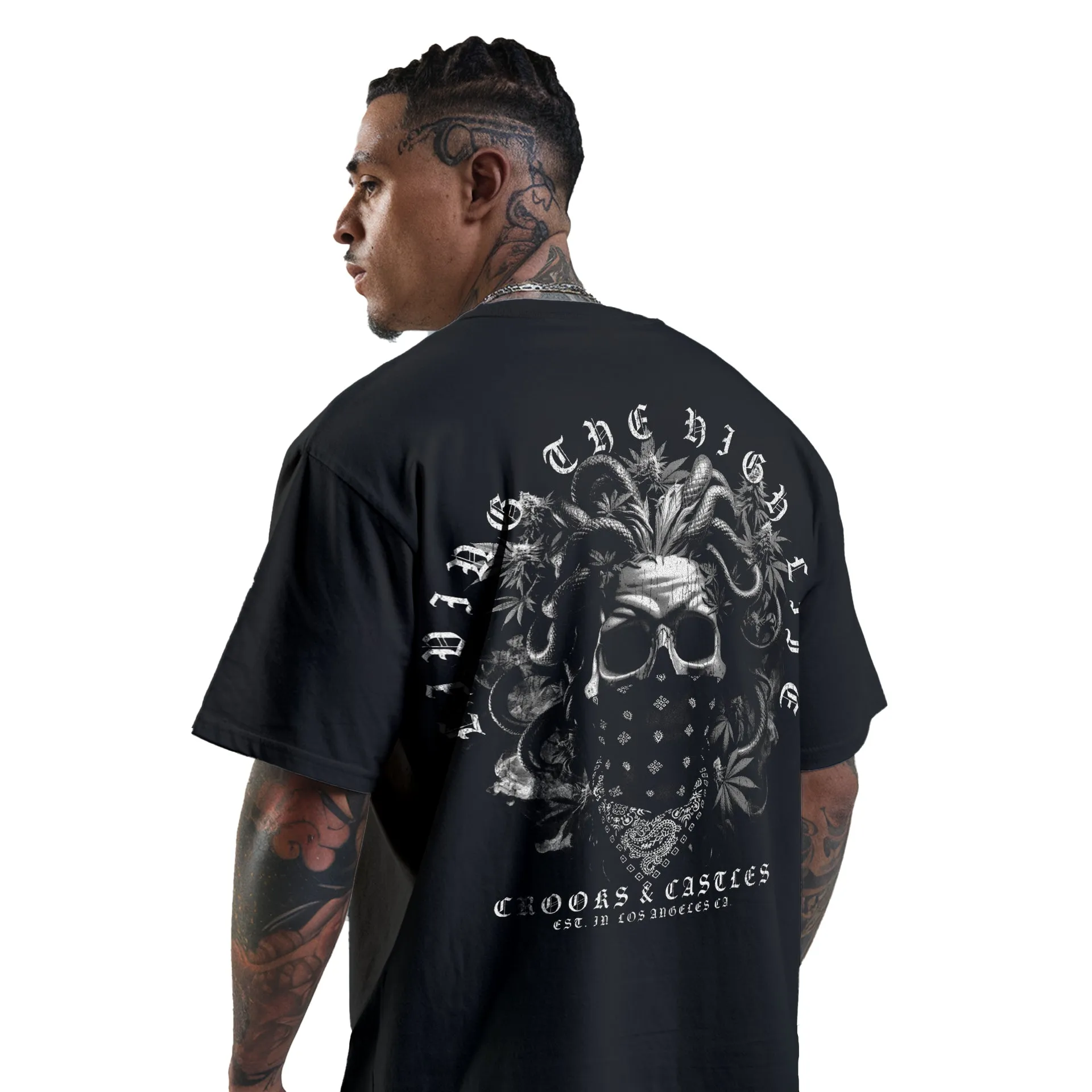 Skull Medusa Tee sold by Crooks & Castles