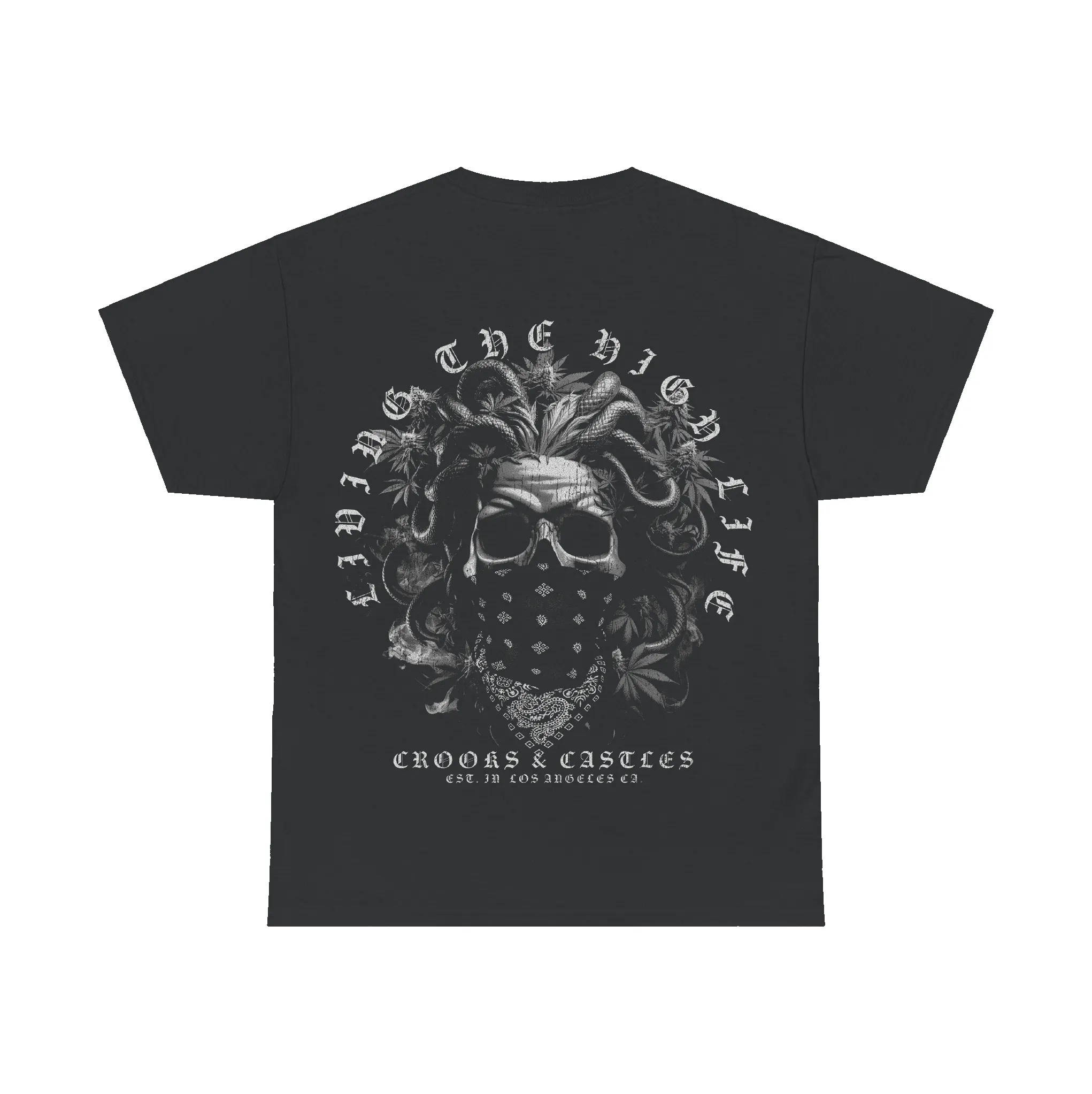 Skull Medusa Tee sold by Crooks & Castles product image thumbnail 4