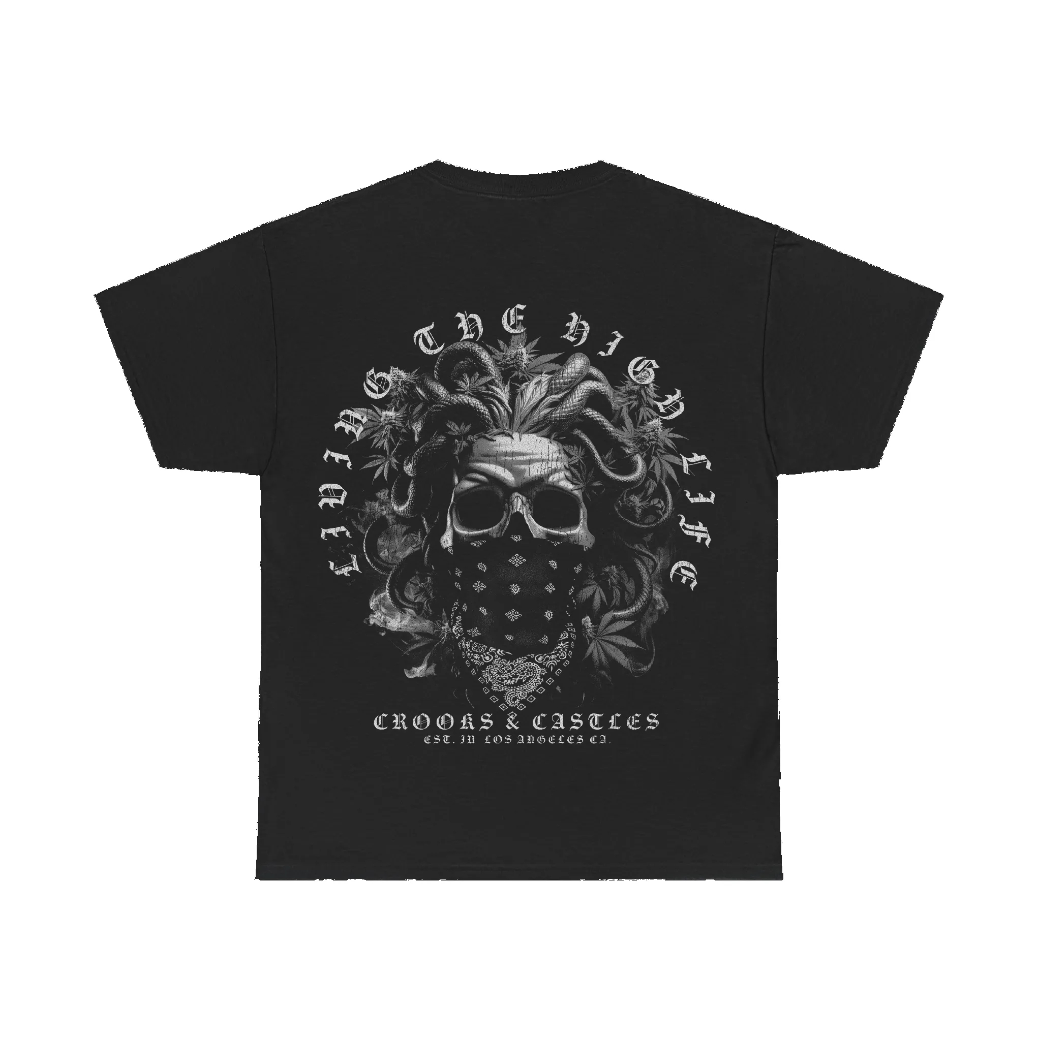 Skull Medusa Tee sold by Crooks & Castles product image thumbnail 2