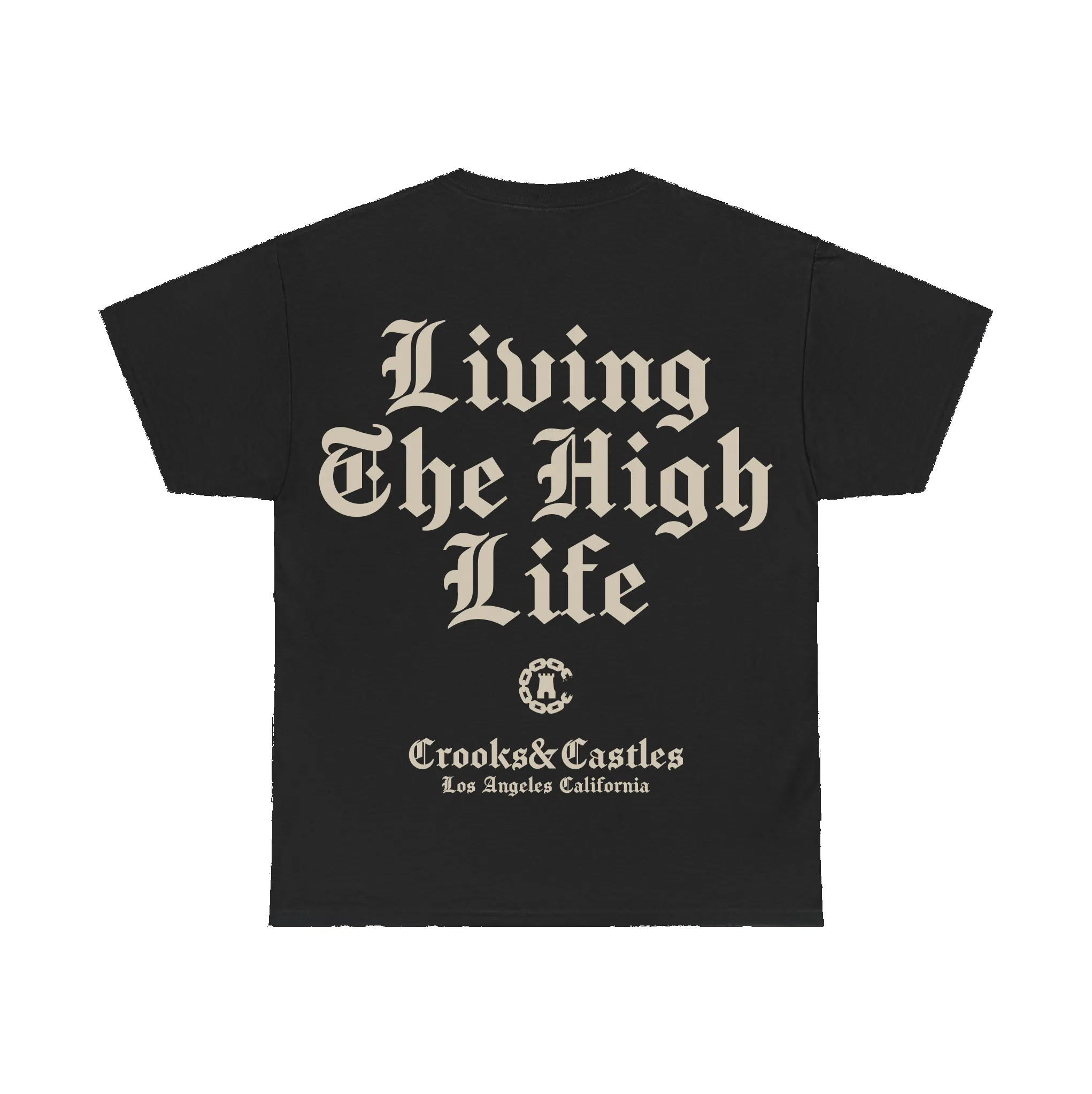 Living The High Life Tee sold by Crooks & Castles product image thumbnail 5