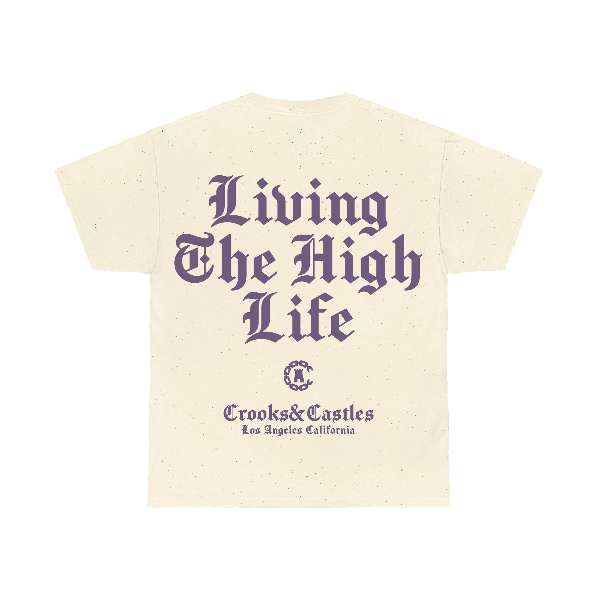Living The High Life Tee sold by Crooks & Castles product image thumbnail 3