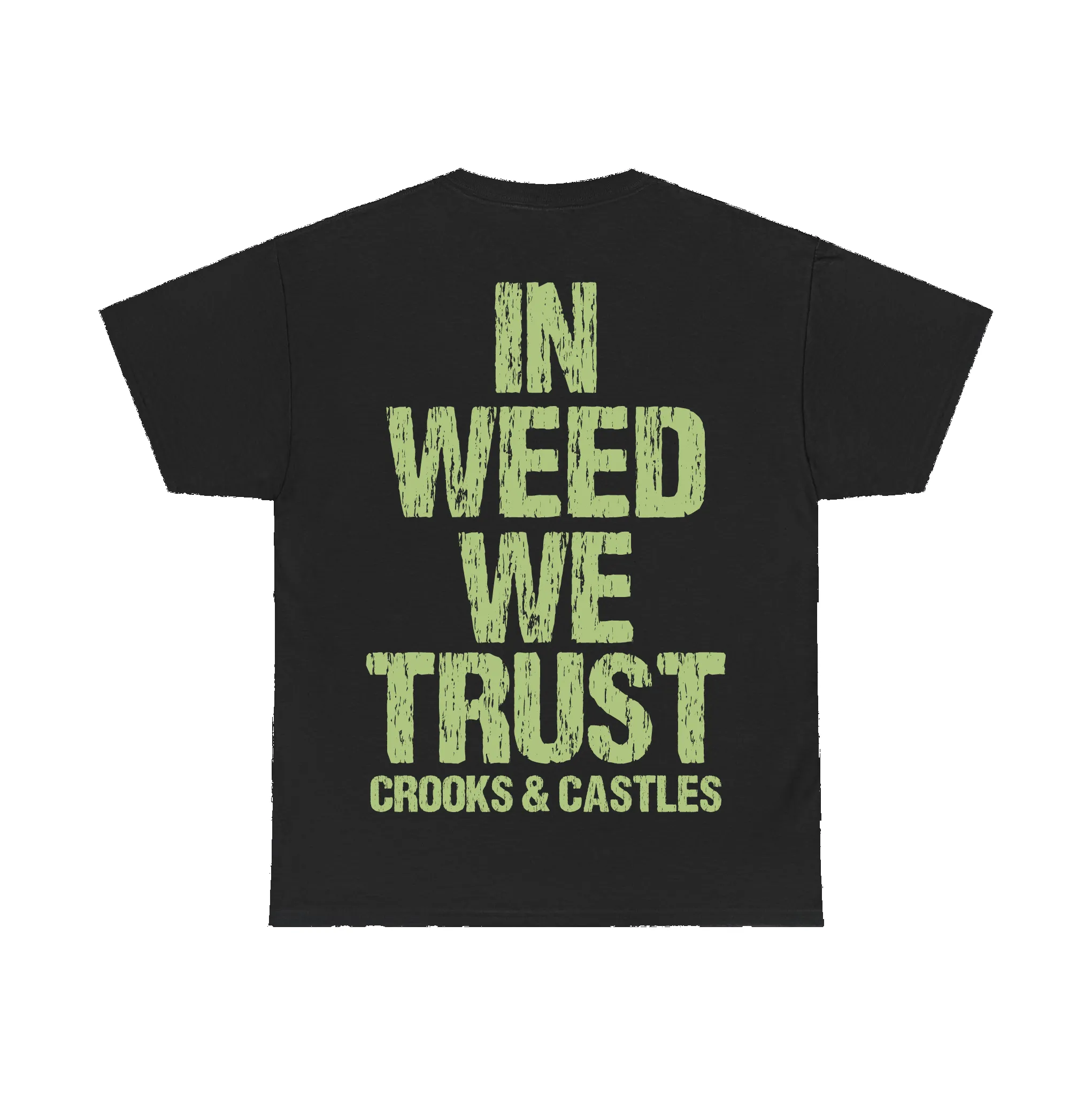 In Weed We Trust Tee sold by Crooks & Castles product image thumbnail 2